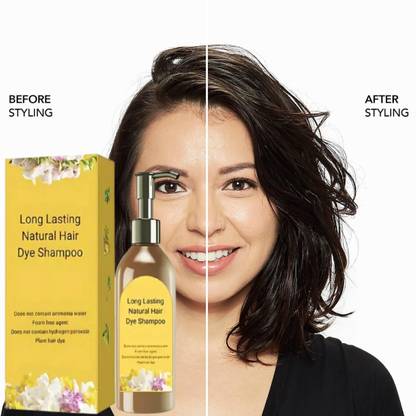 Long Lasting Natural Hair Dye Shampoo ( Pack Of 2 ) Secondary image