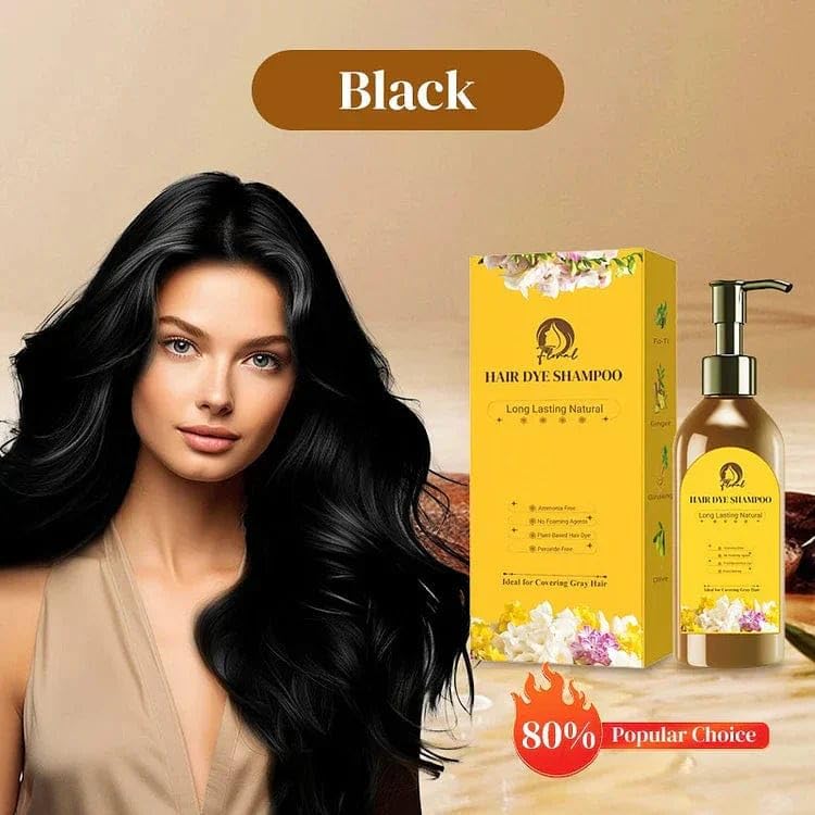 Long Lasting Natural Hair Dye Shampoo (PACK OF 2) Secondary image