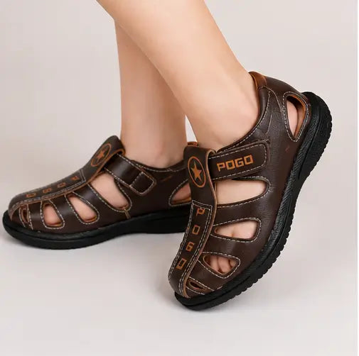 Kids Sandals for Boys & Girls – Lightweight Comfortable Casual Sandals with Soft Footbed & Velcro