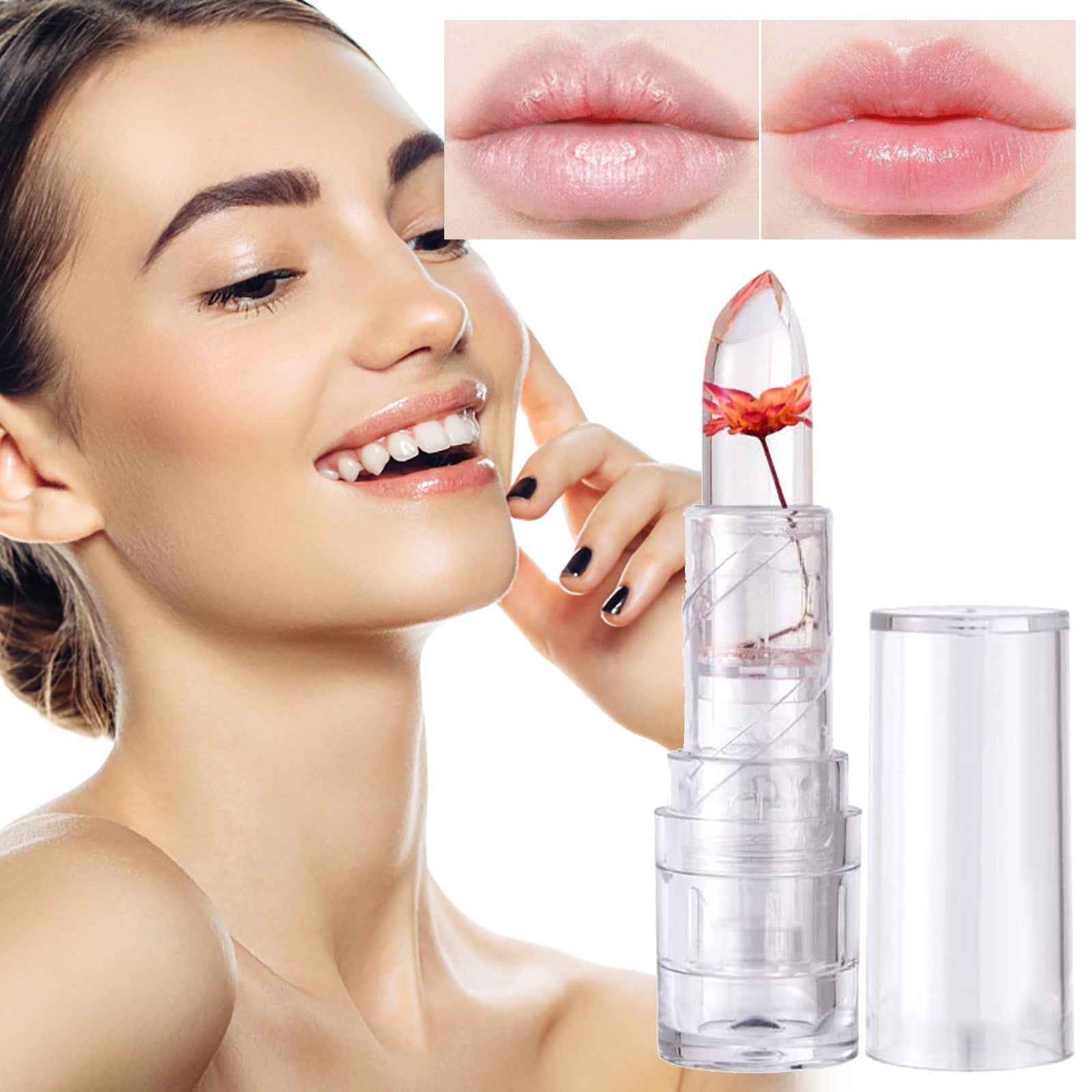 Moisturizer Lipstick Flower gel lipstick Secondary image