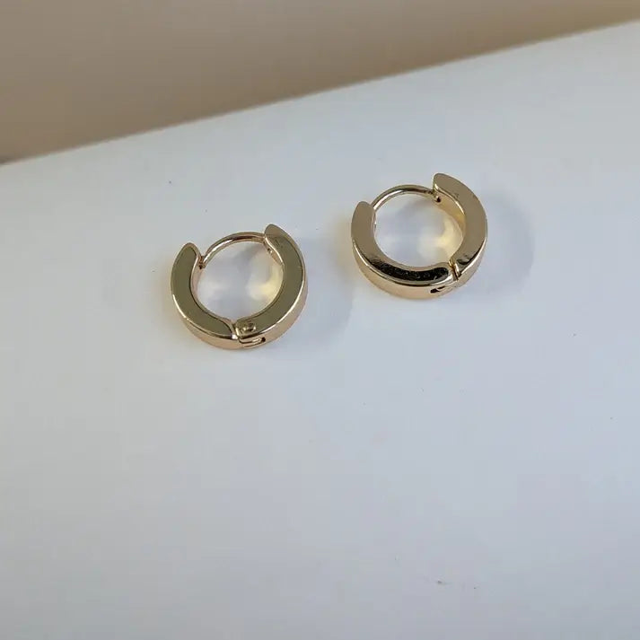 Golden Heart Trio Of Earrings For Girls & Women