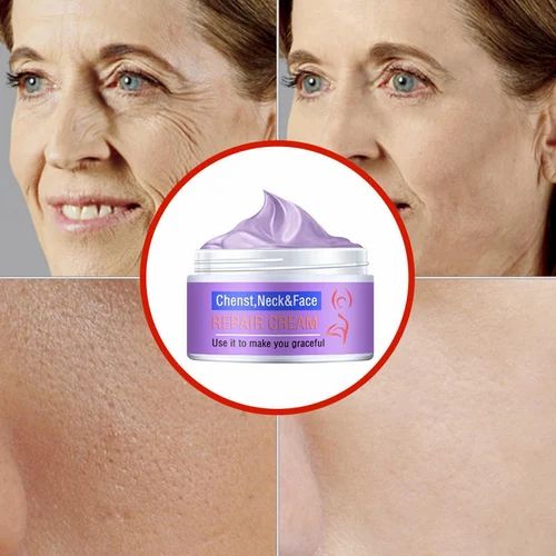 Neck Face Cream Anti Wrinkle Moisturizer Nourishing Serum for Women Men Secondary image