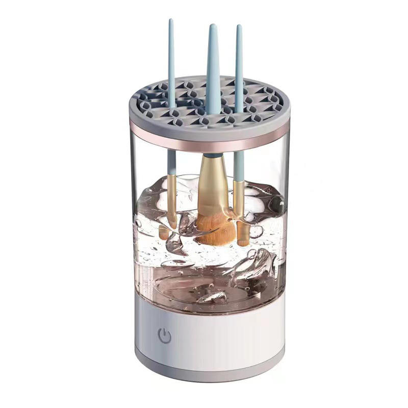 New silicone electric cosmetic brush cleaner makeup brush Secondary image