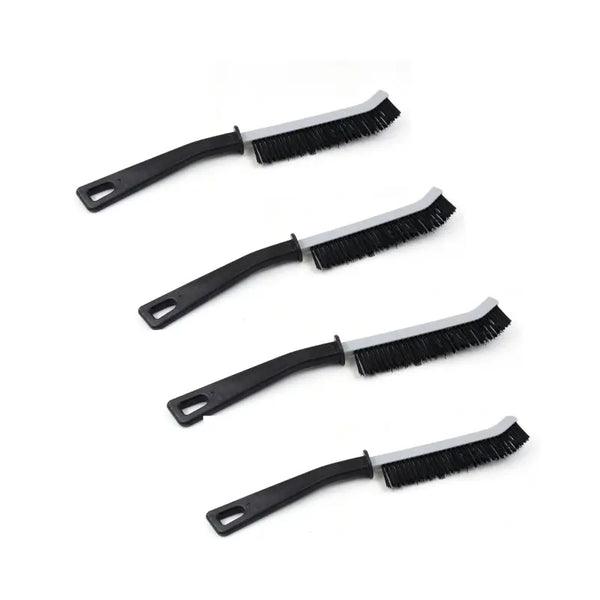 Gap Cleaning Brush for Home & Kitchen | Long Handle Corner Cleaning Brush | Narrow Crevice Brush for Tiles, Window Tracks, Corners & Hard-to-Reach Areas