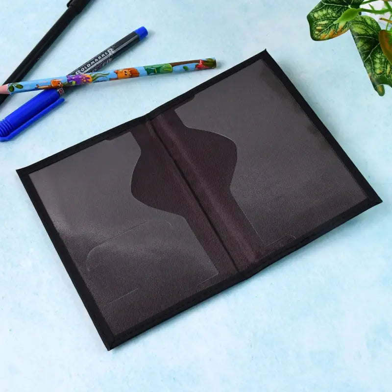 Stylish Printed Passport Holder Cover – Travel Document Organizer with World Map & Landmark Design