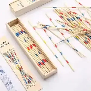 Wooden Mikado Pick Up Sticks Game
