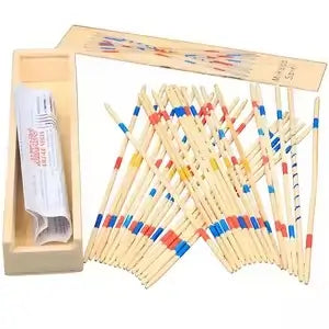 Wooden Mikado Pick Up Sticks Game