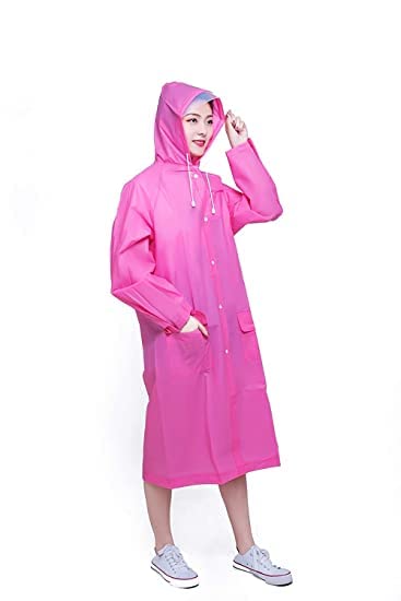 Reusable Wallet Rain Card Rain Coat for Adults (Set of 5) Multicolour Secondary image