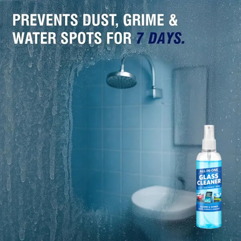 All-in-One Glass Cleaner Spray | Multi-Surface Cleaner for Car Glass, Mirrors, Windows, Mobile Screens & Electronics Secondary image