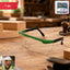 Impact-resistant safety goggles with adjustable temples and clear polycarbonate lens