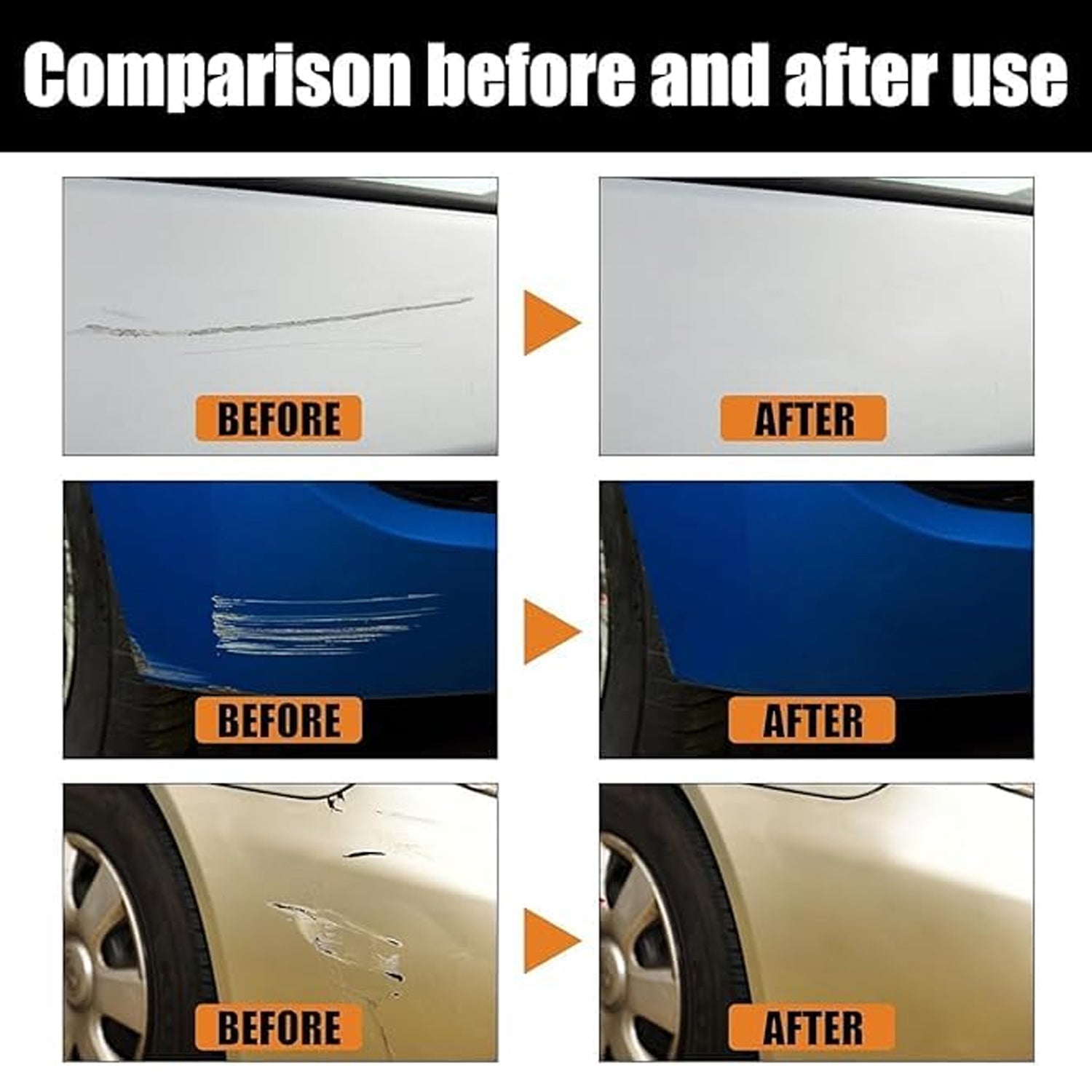 Car Scratch Removal Wax – Restore Shine & Remove Scratches 60ml Secondary image