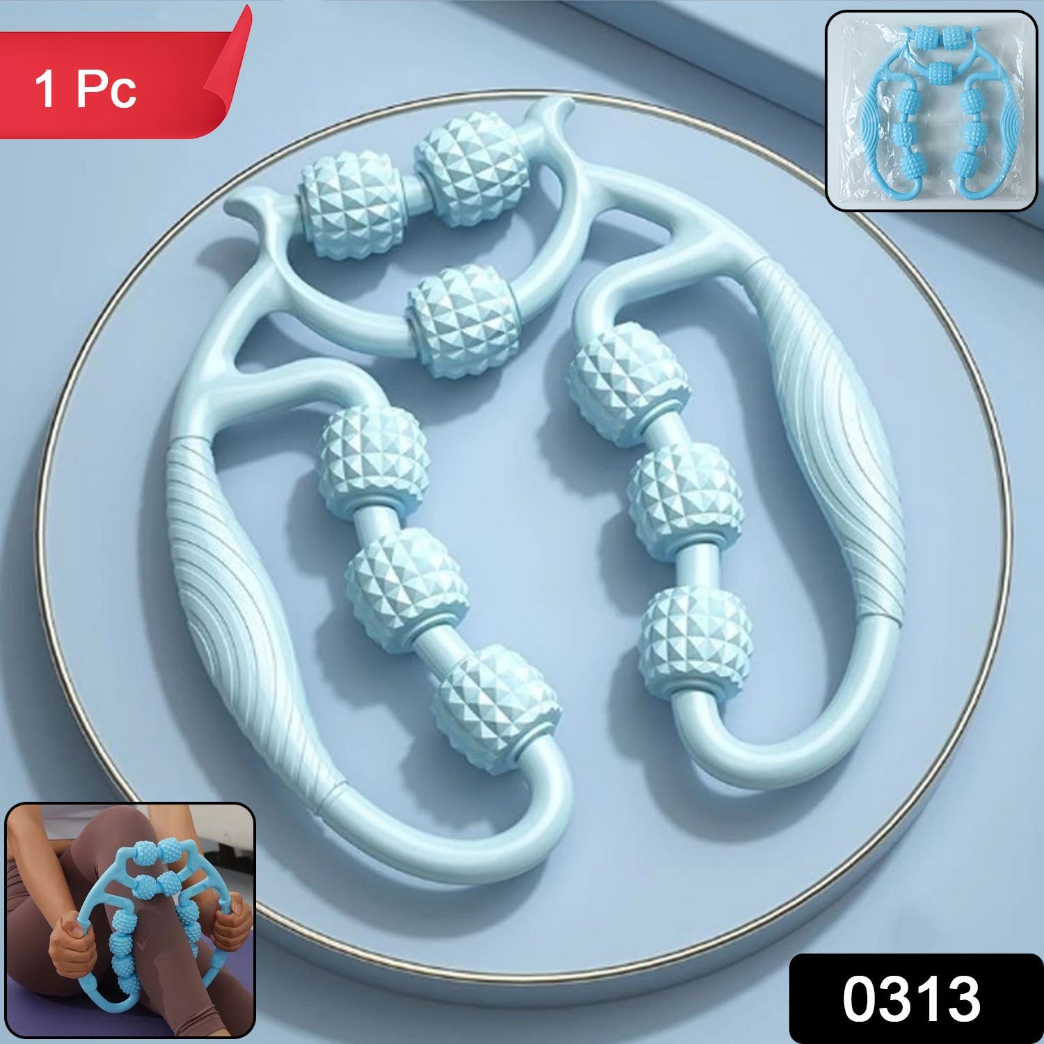 Body Massage Roller – Deep Muscle Relief & Relaxation Secondary image