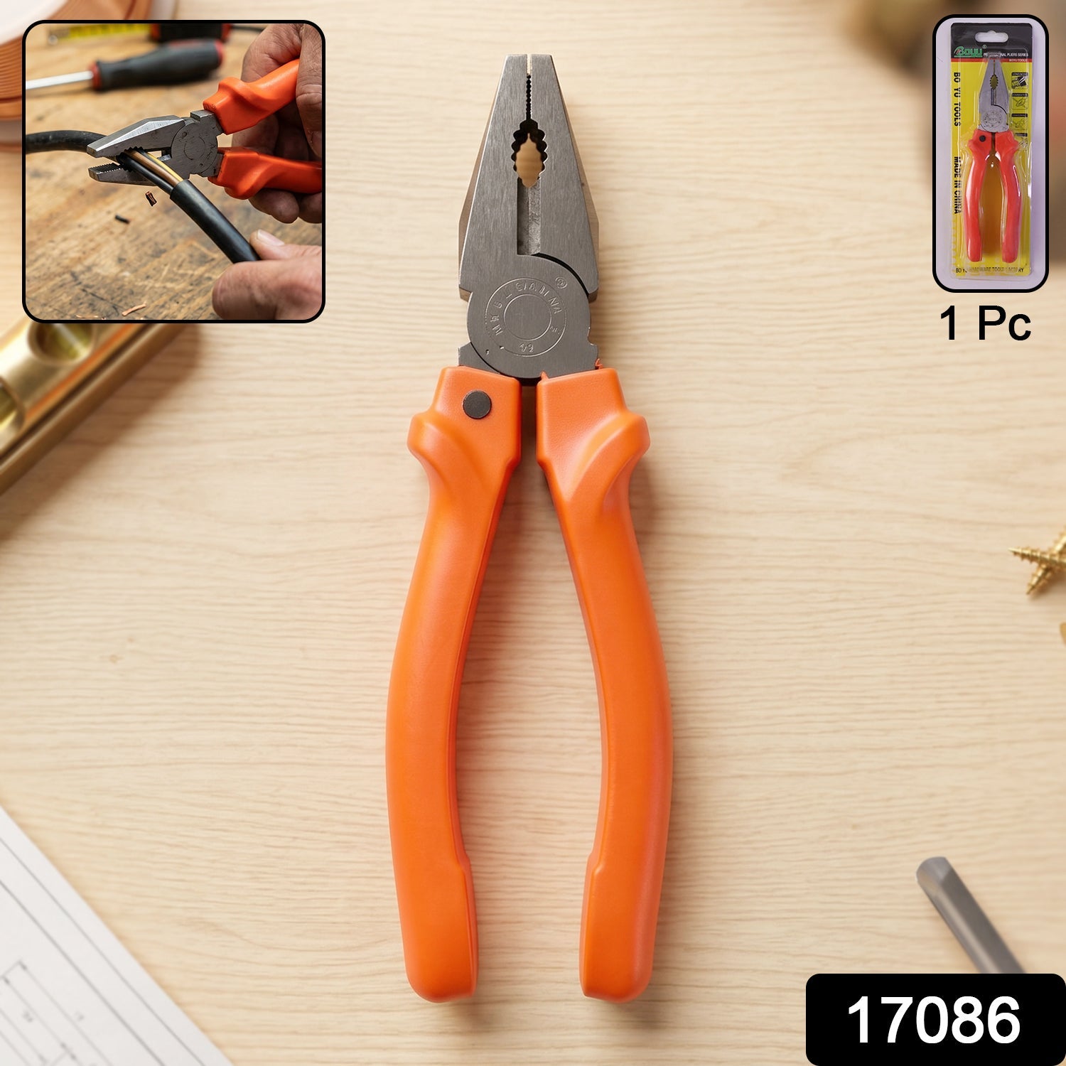 Combination Pliers – Heavy Duty Wire Cutting & Gripping Tool Secondary image