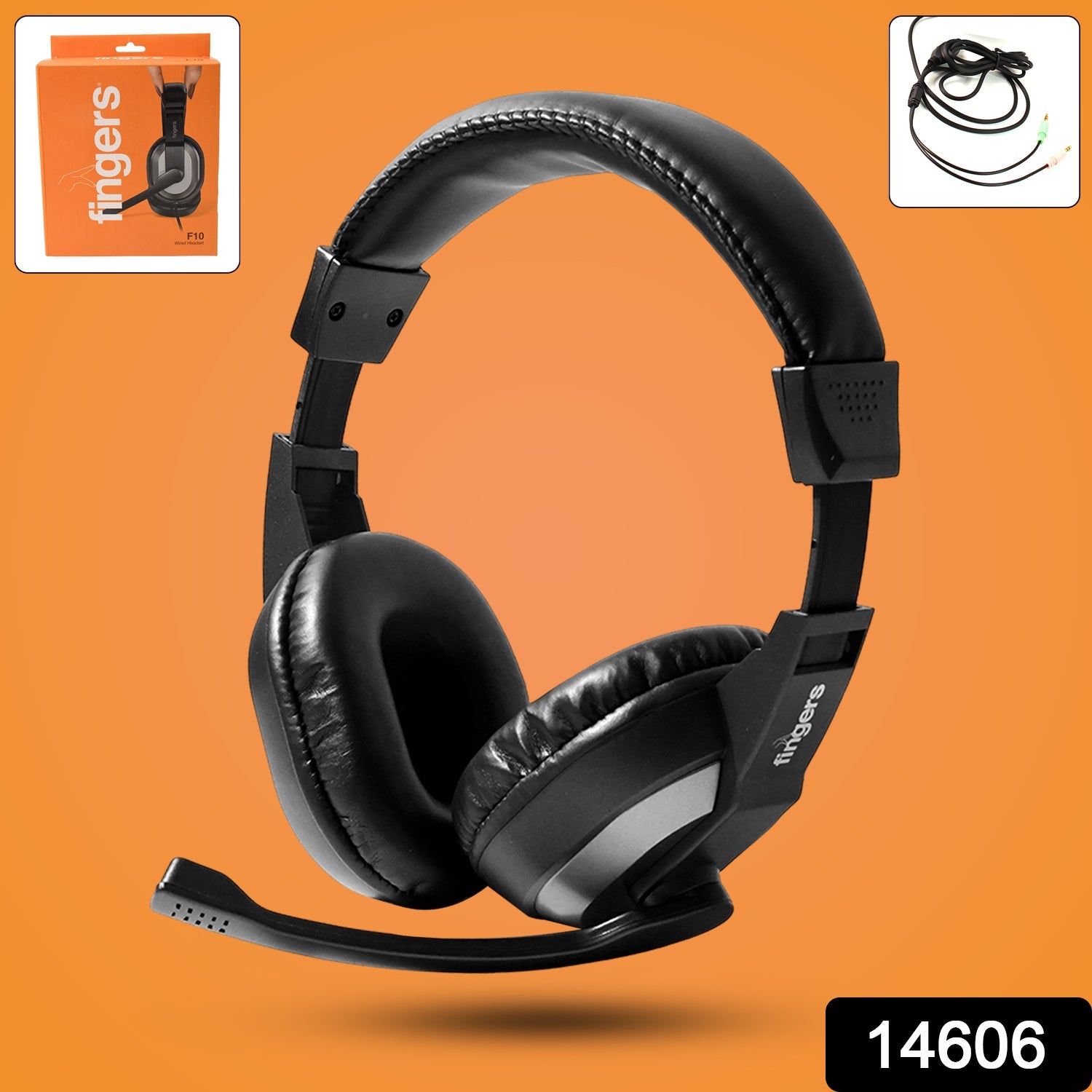 Wired Headset with Adjustable Headband for Clear Communication Secondary image