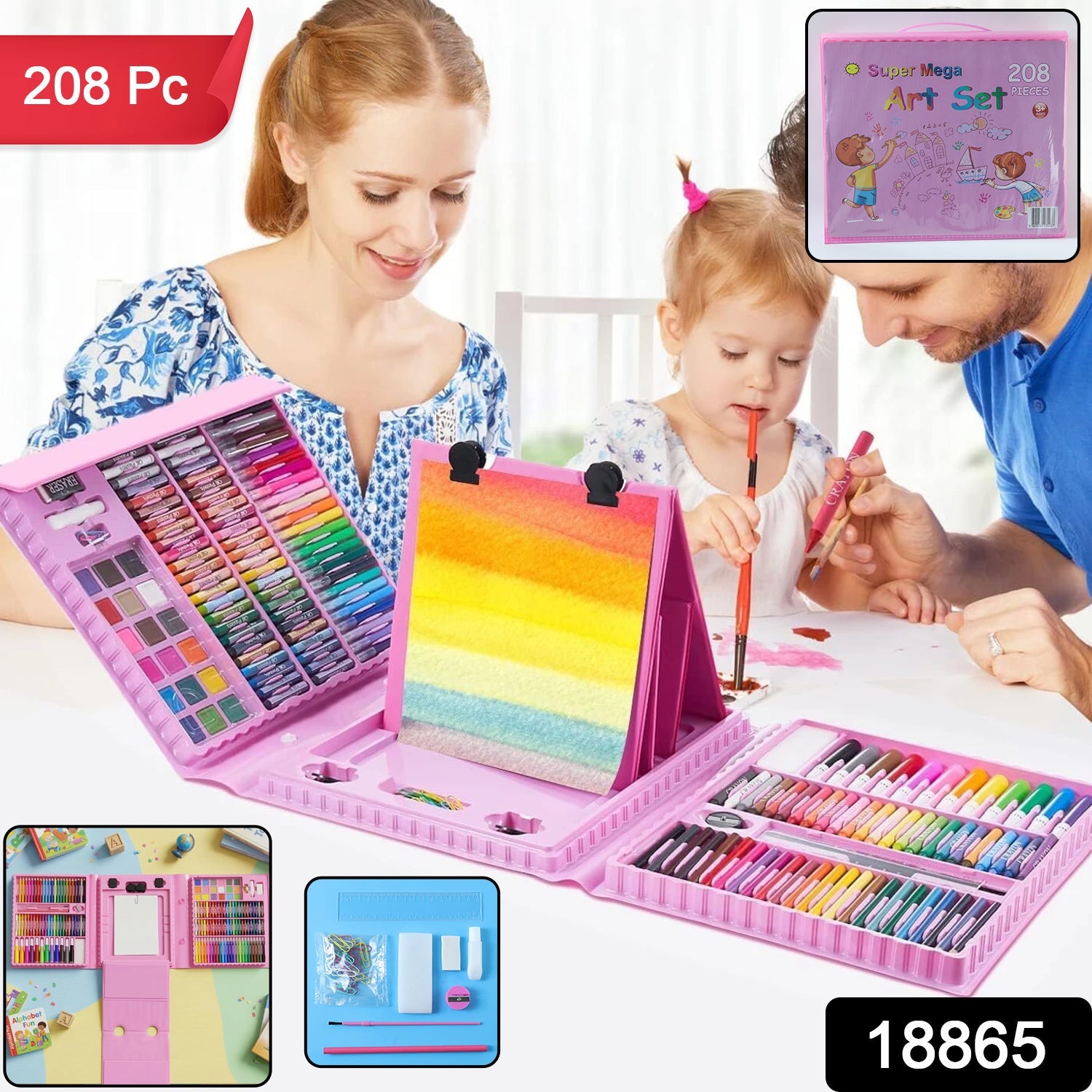 Art & Craft Drawing Kit for Kids – Complete Creative Set for Beginners Secondary image