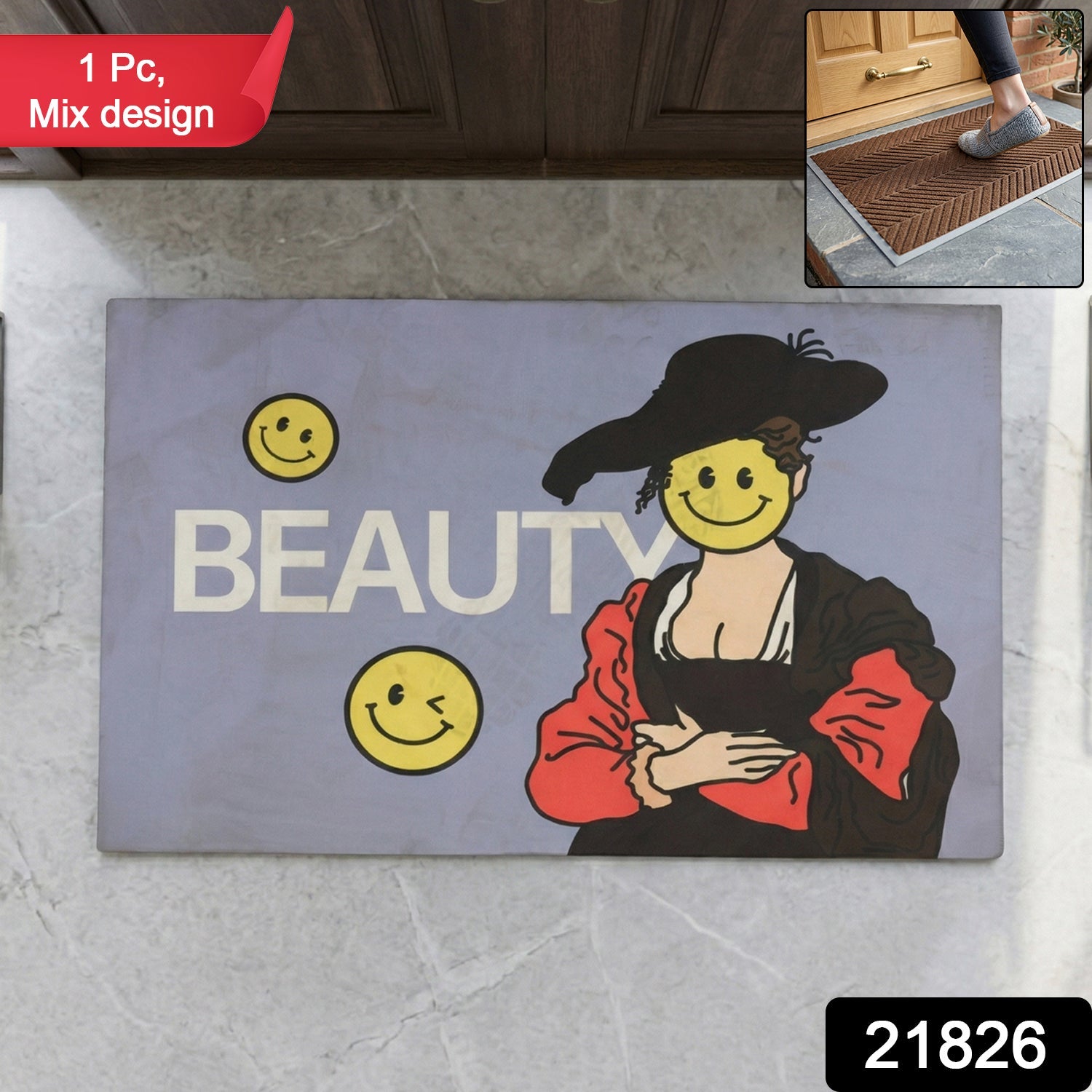 Anti Slip Door Mat – Stylish & Durable for Home Use Secondary image