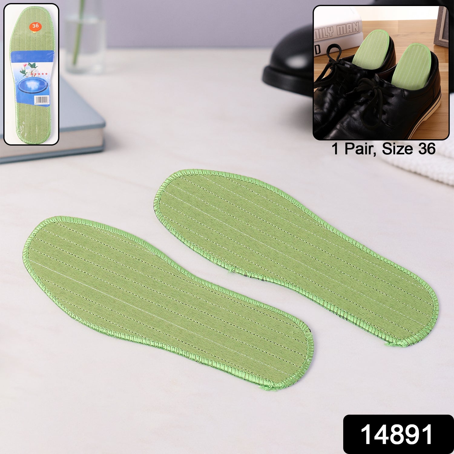 Comfort Shoe Insoles – Soft Cushioned Support for Size 36 Secondary image