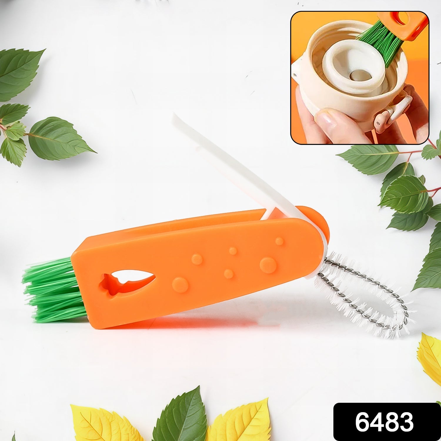 Bottle Cleaning Brush – 3-in-1 Multifunctional | SparkleTidy Secondary image