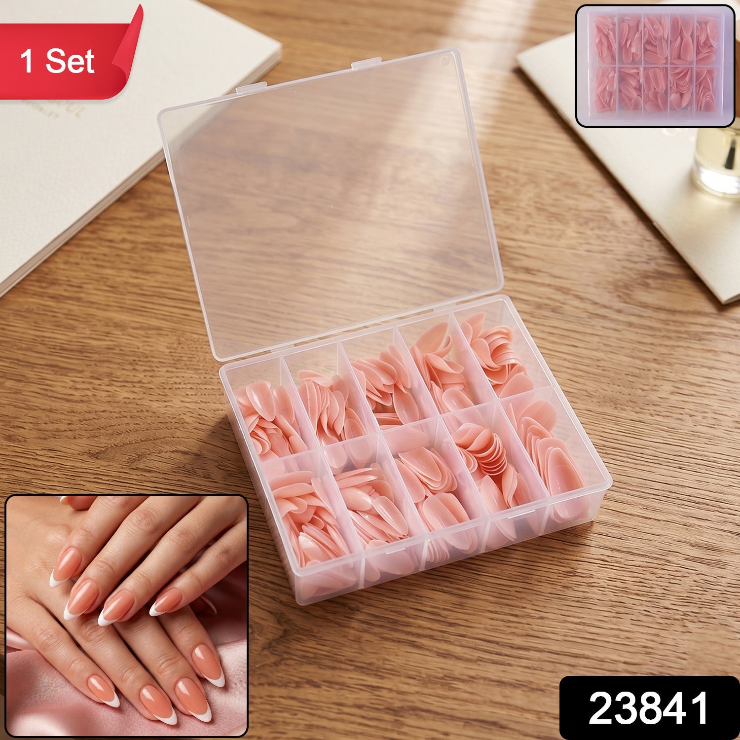 Artificial Nail Tips Set – Perfect for Salon-Style Manicure at Home Secondary image