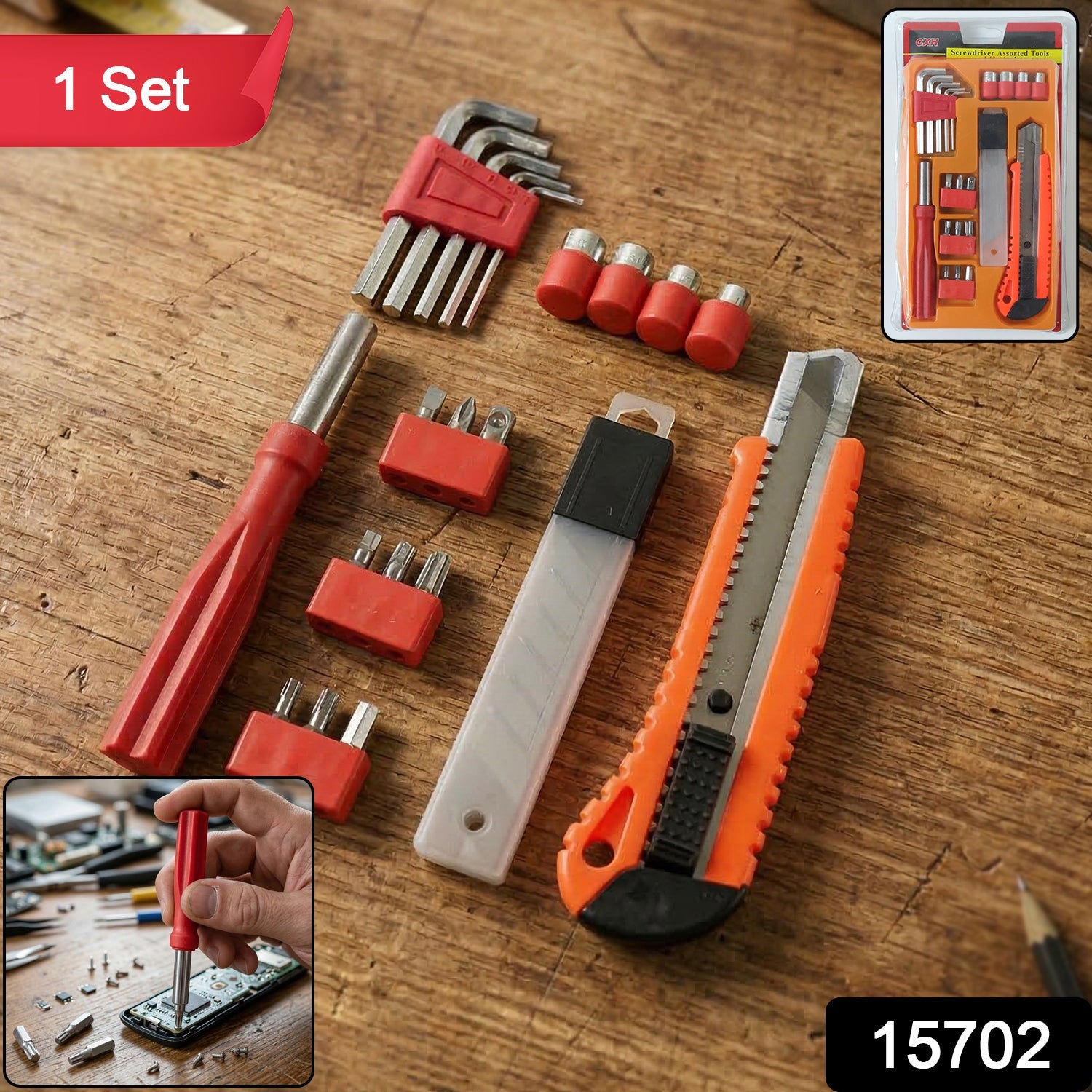 Professional Screwdriver Set – Versatile & Durable for Home & Repairs Secondary image