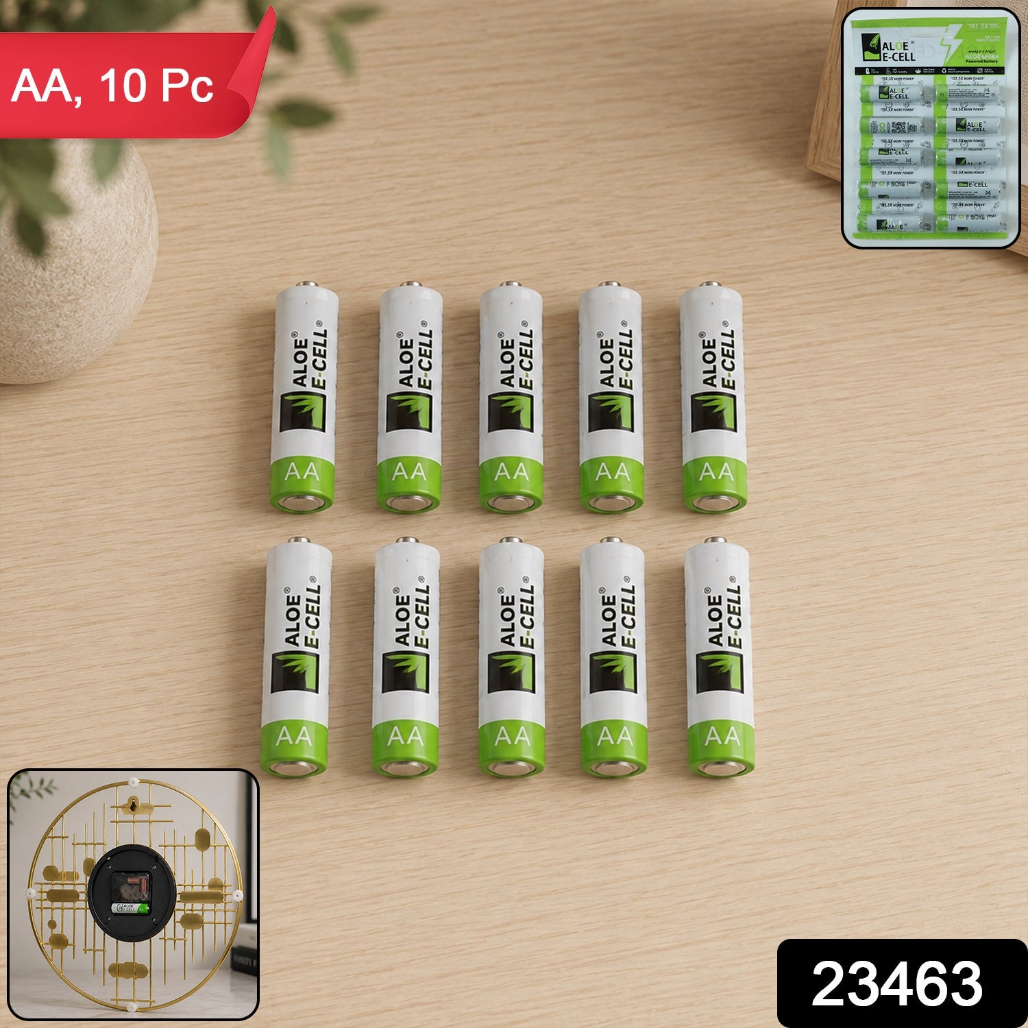 AA Heavy Duty Dry Battery Cells – Long Lasting Power Pack with 10 Units Secondary image