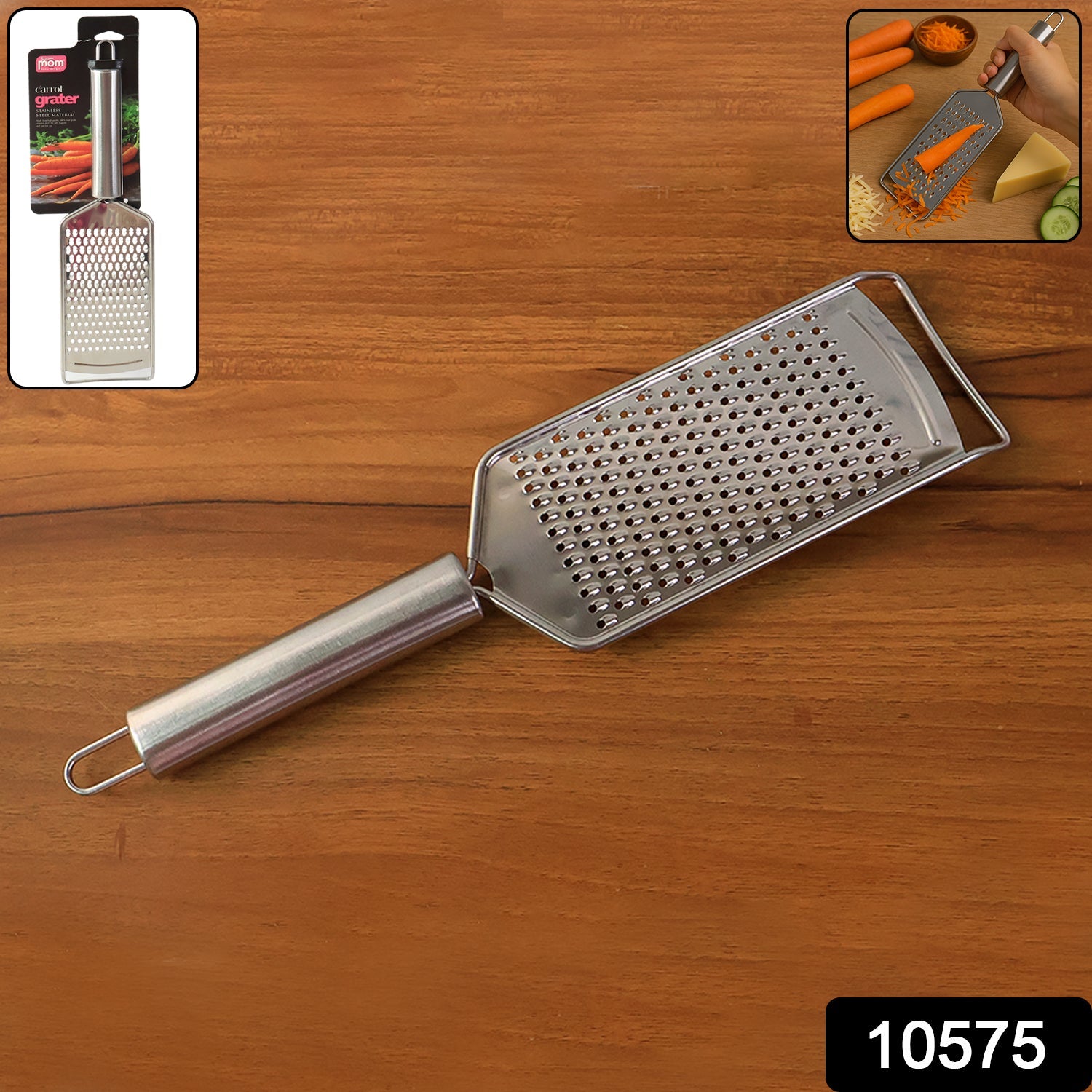 Carrot Grater – Durable Stainless Steel Kitchen Shredder Secondary image