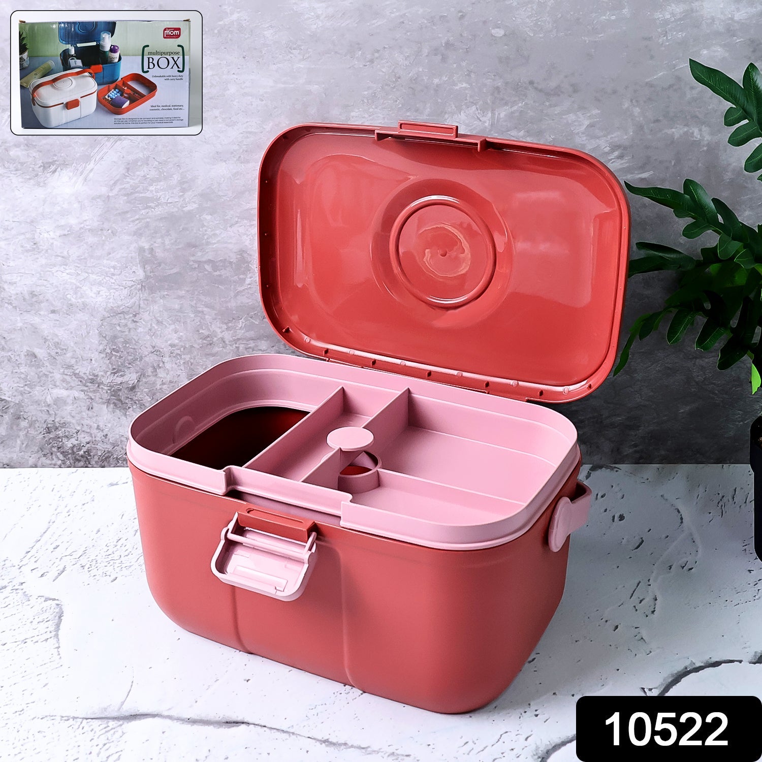 Multipurpose Storage Box – Durable Organizer with Handle Secondary image