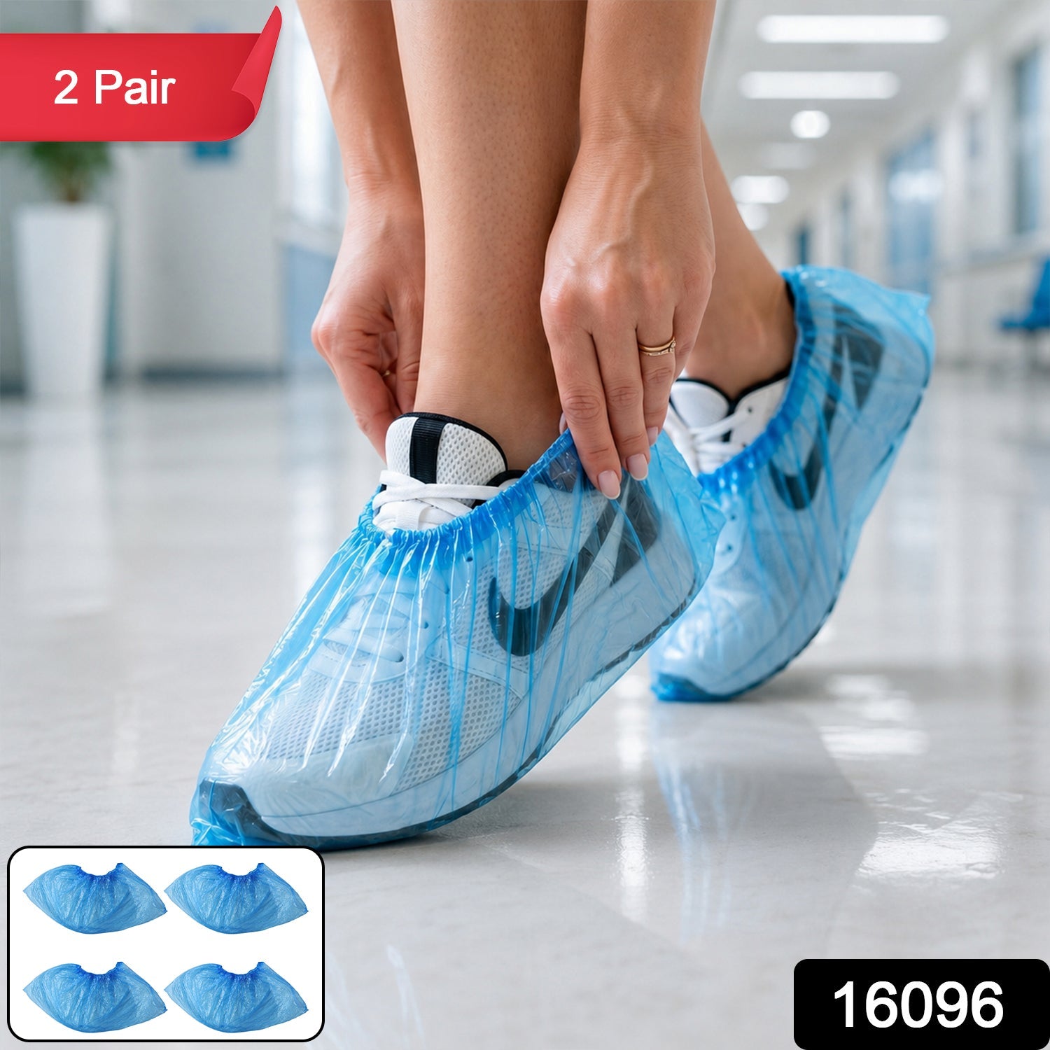 Disposable Shoe Covers – Waterproof & Elastic Fit for Hygiene Secondary image