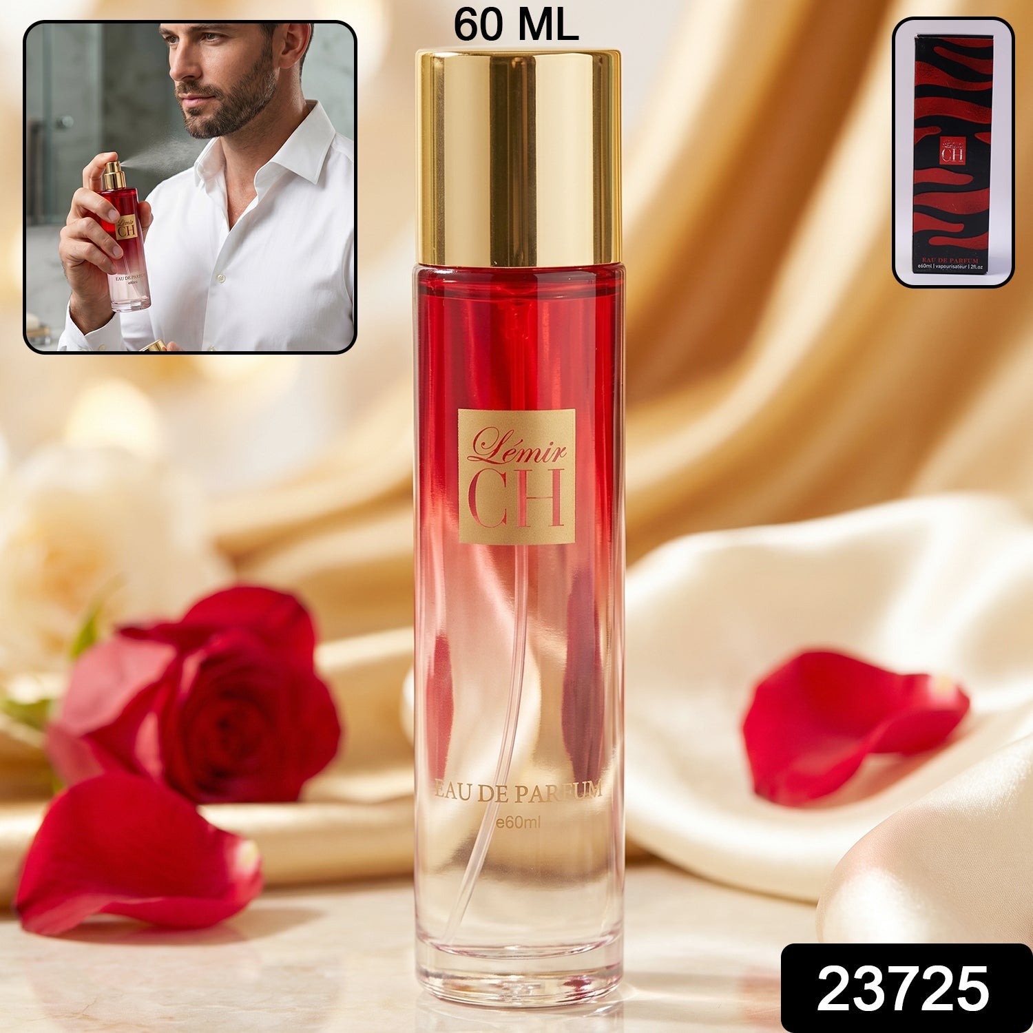 Eau De Parfum Spray – Long Lasting Unisex Fragrance in Elegant Bottle Secondary image