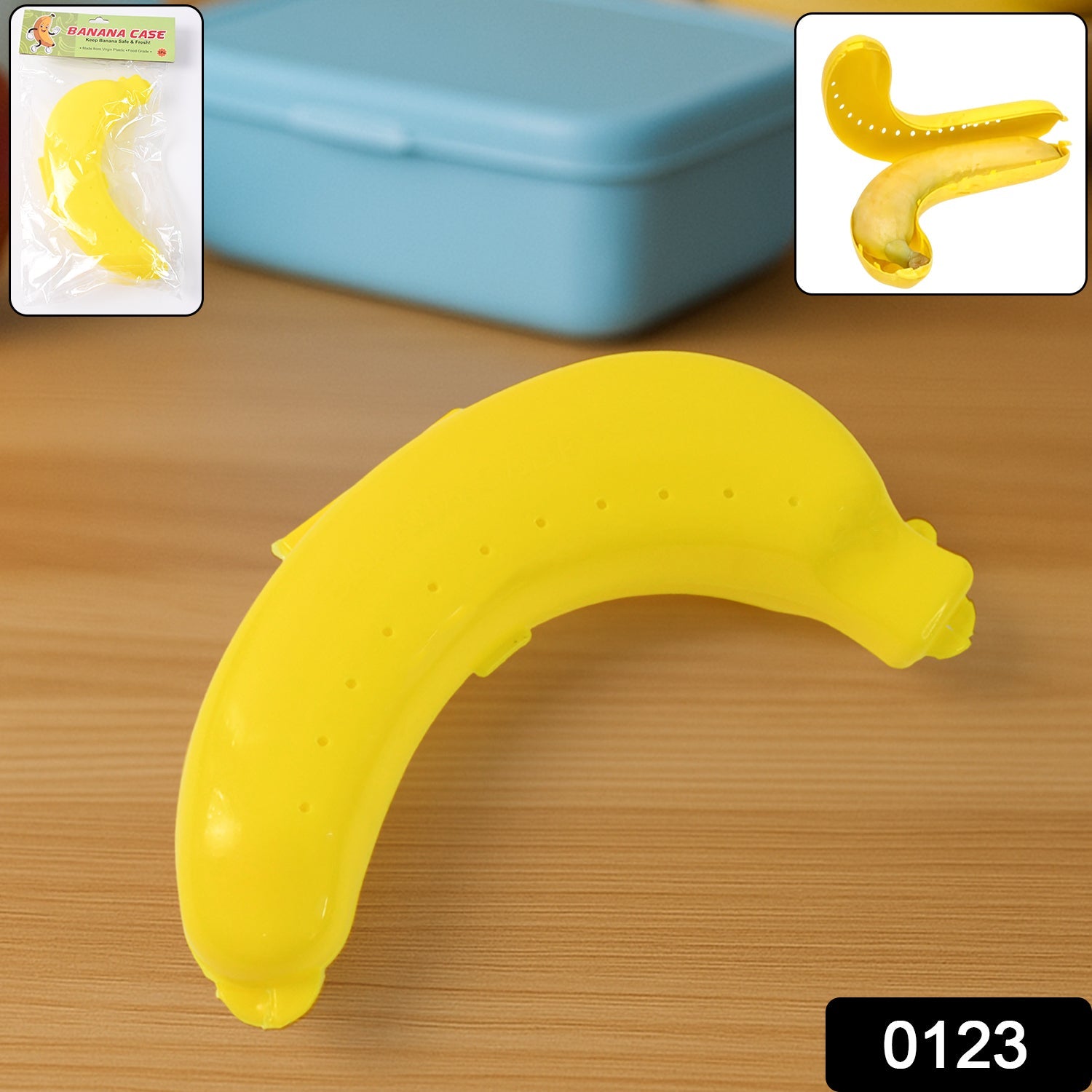 Banana Case – Durable, Ventilated & Portable | Lunchie Bunchie Secondary image