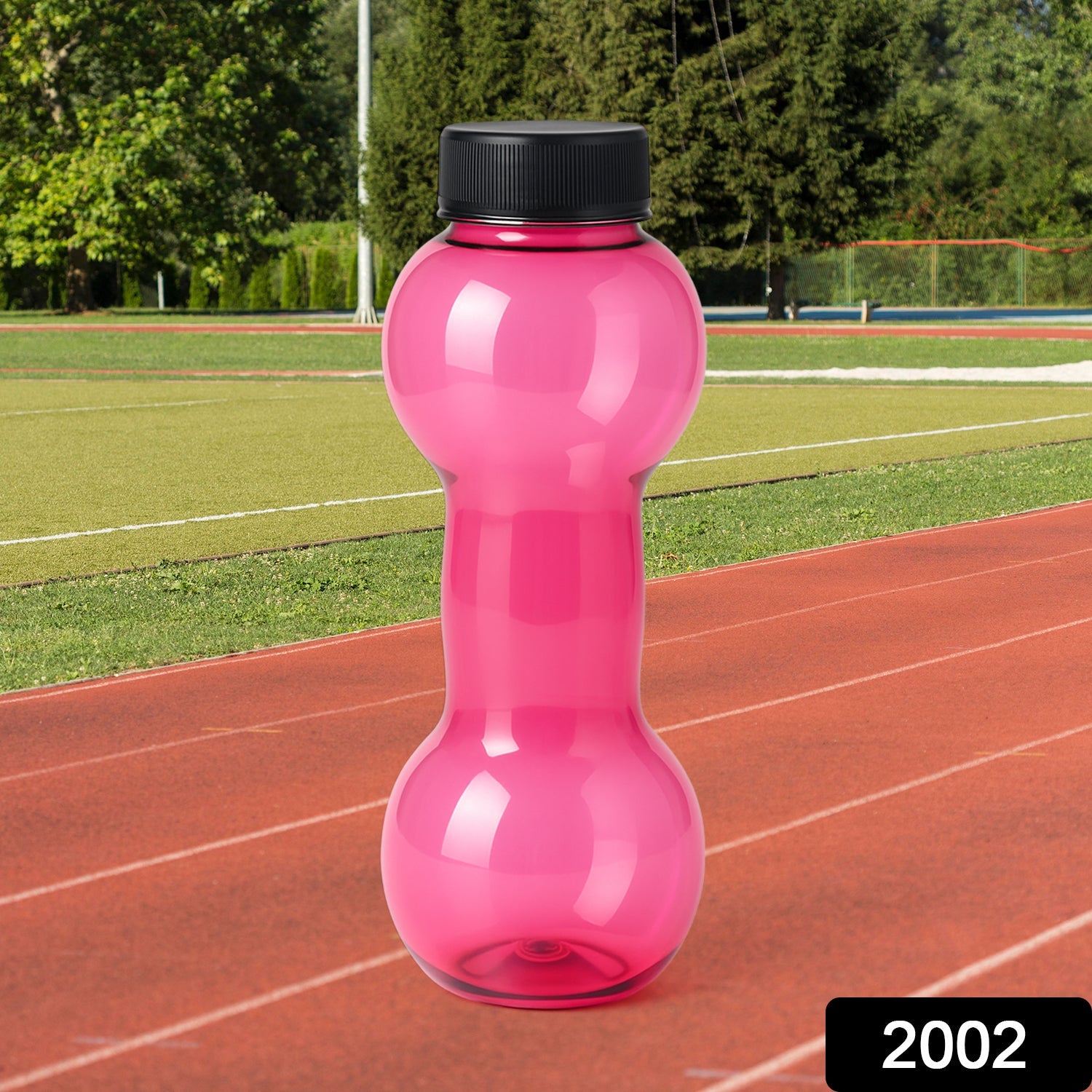 Dumbbell Water Bottle – 550ml BPA-Free Hydration | FitFuzion Secondary image