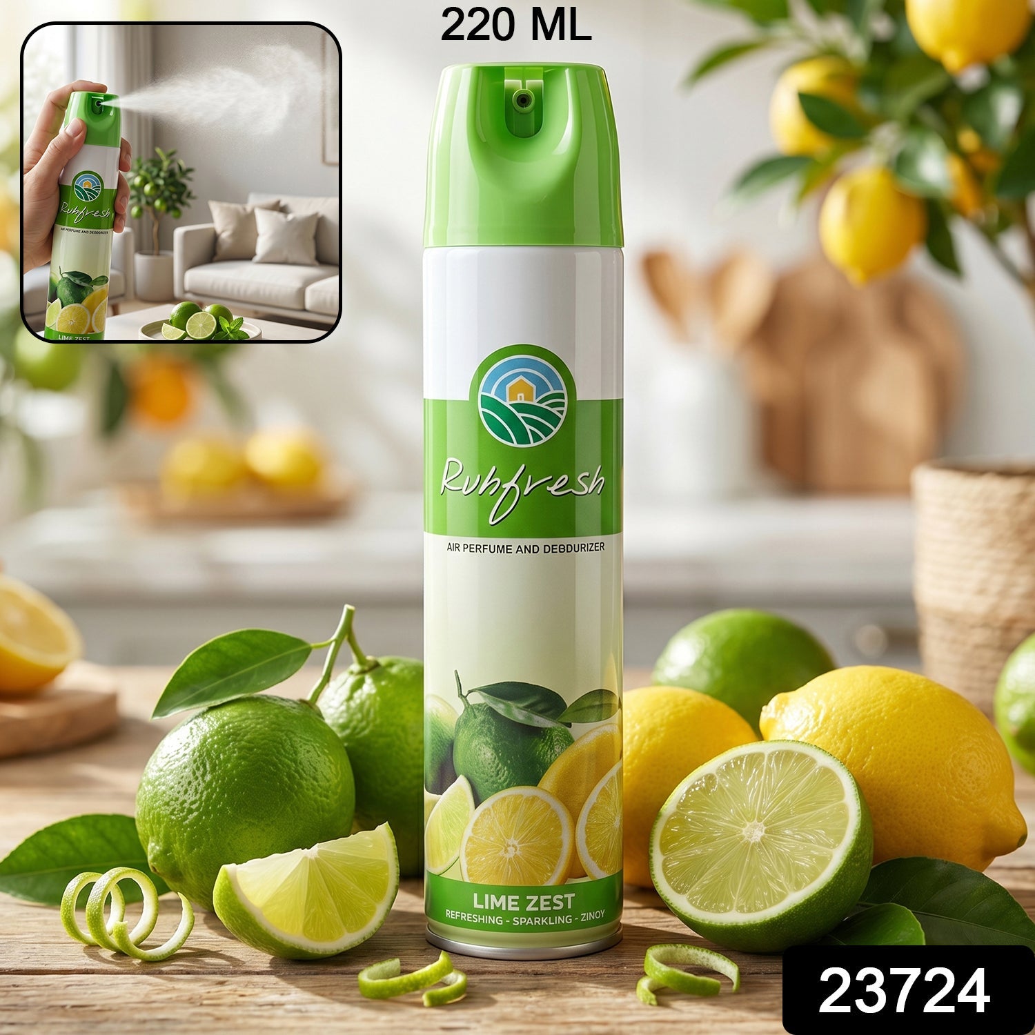 Air Freshener Spray – Refreshing Citrus Effect for Every Space Secondary image