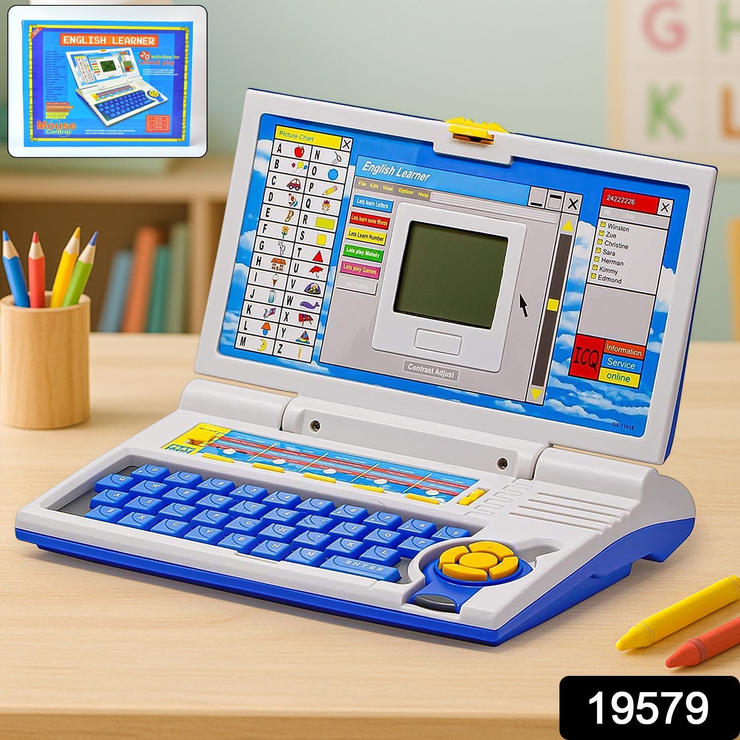 English Learner Laptop Toy – 20 Interactive Learning Activities Secondary image