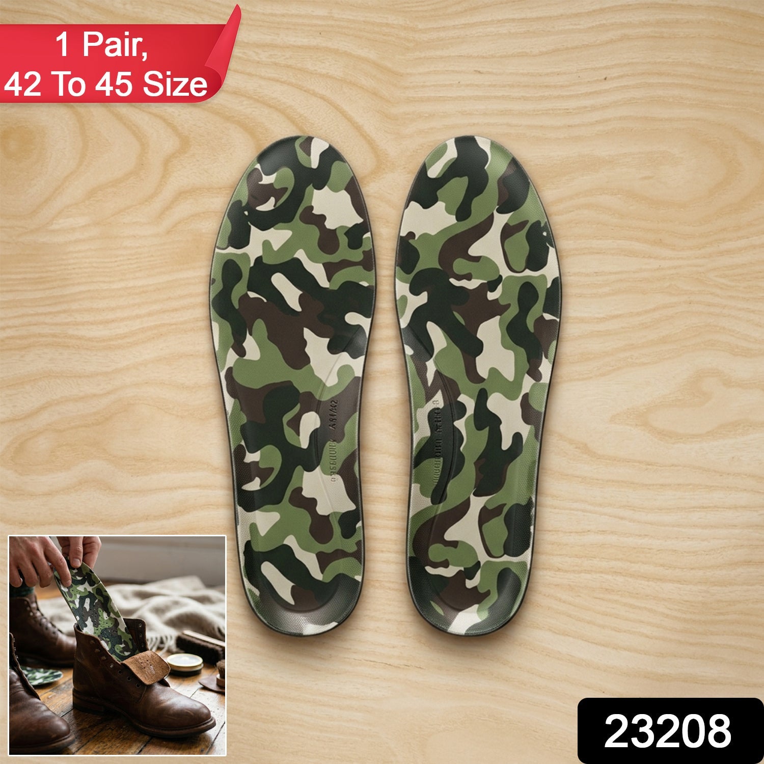 Comfort Fit Shoe Insole – Supportive & Breathable Cushion Pads Secondary image