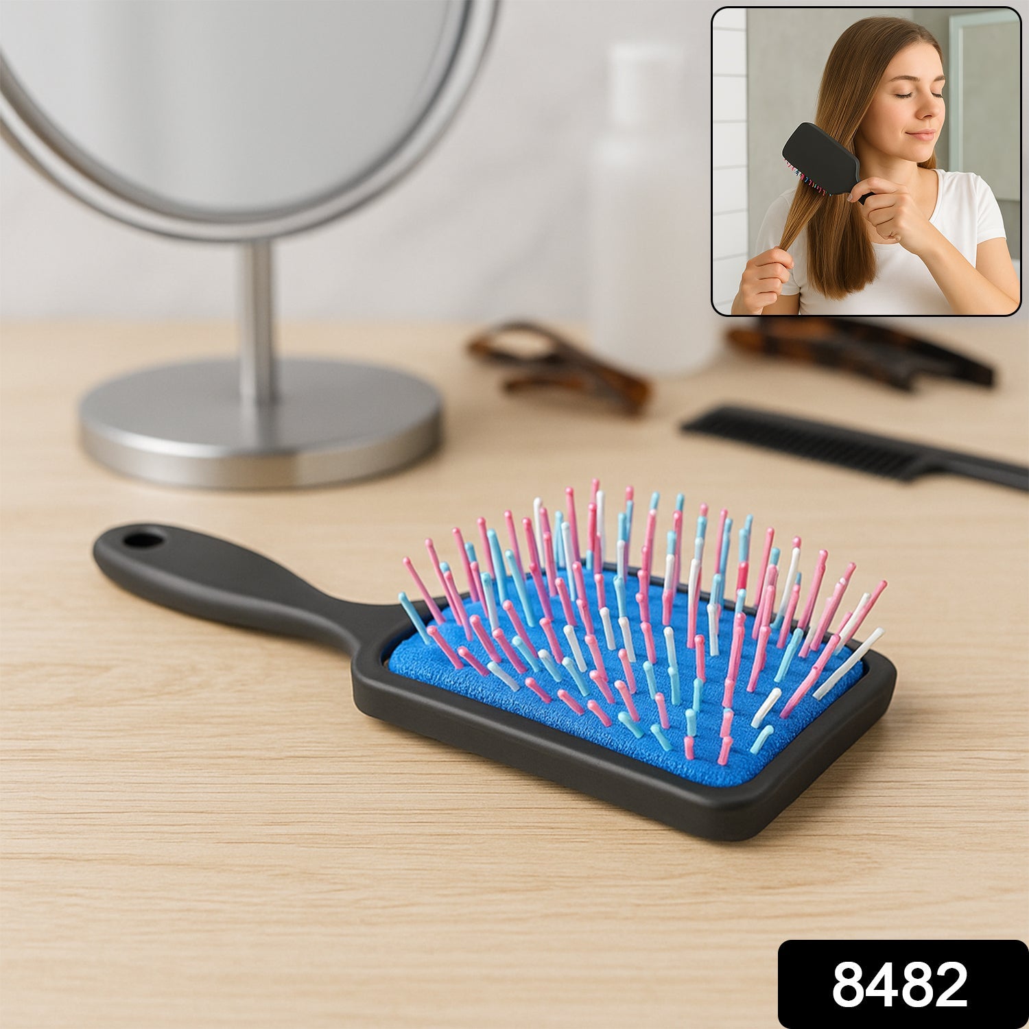 Scalp Massager Comb – Detangling & Hair Growth | Calm & Curl Secondary image