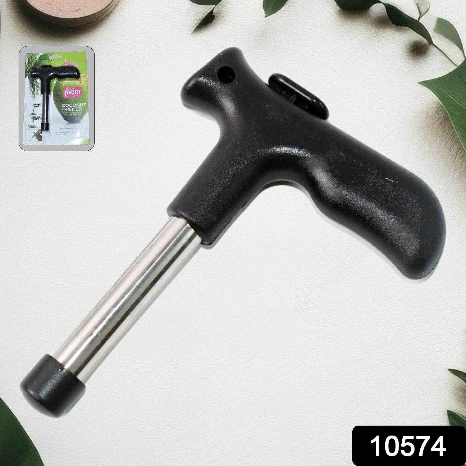 Coconut Opener Tool – Ergonomic Handle for Safe Coconut Cutting Secondary image