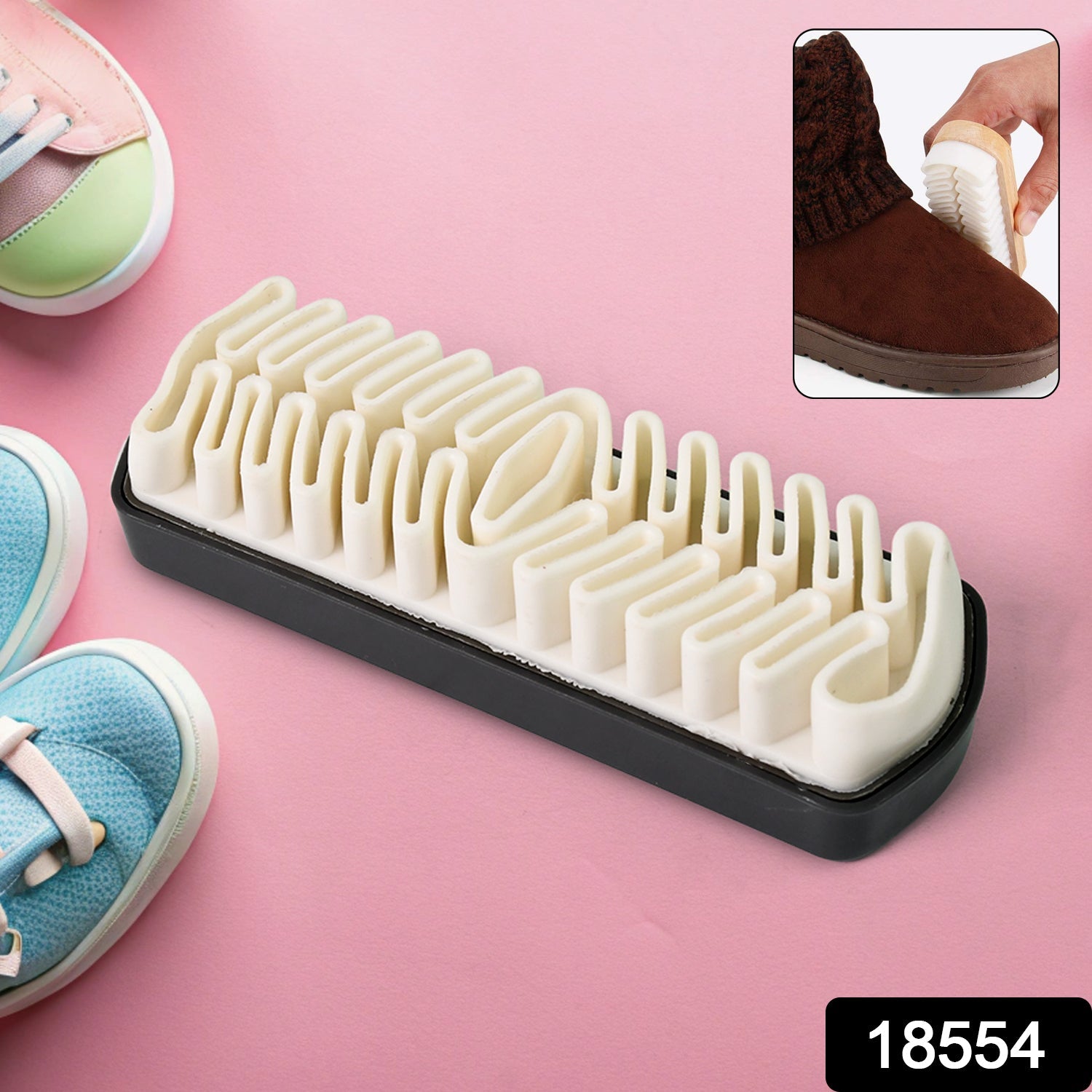Shoe Cleaning Brush – Durable Rubber for Effective Shoe Care Secondary image