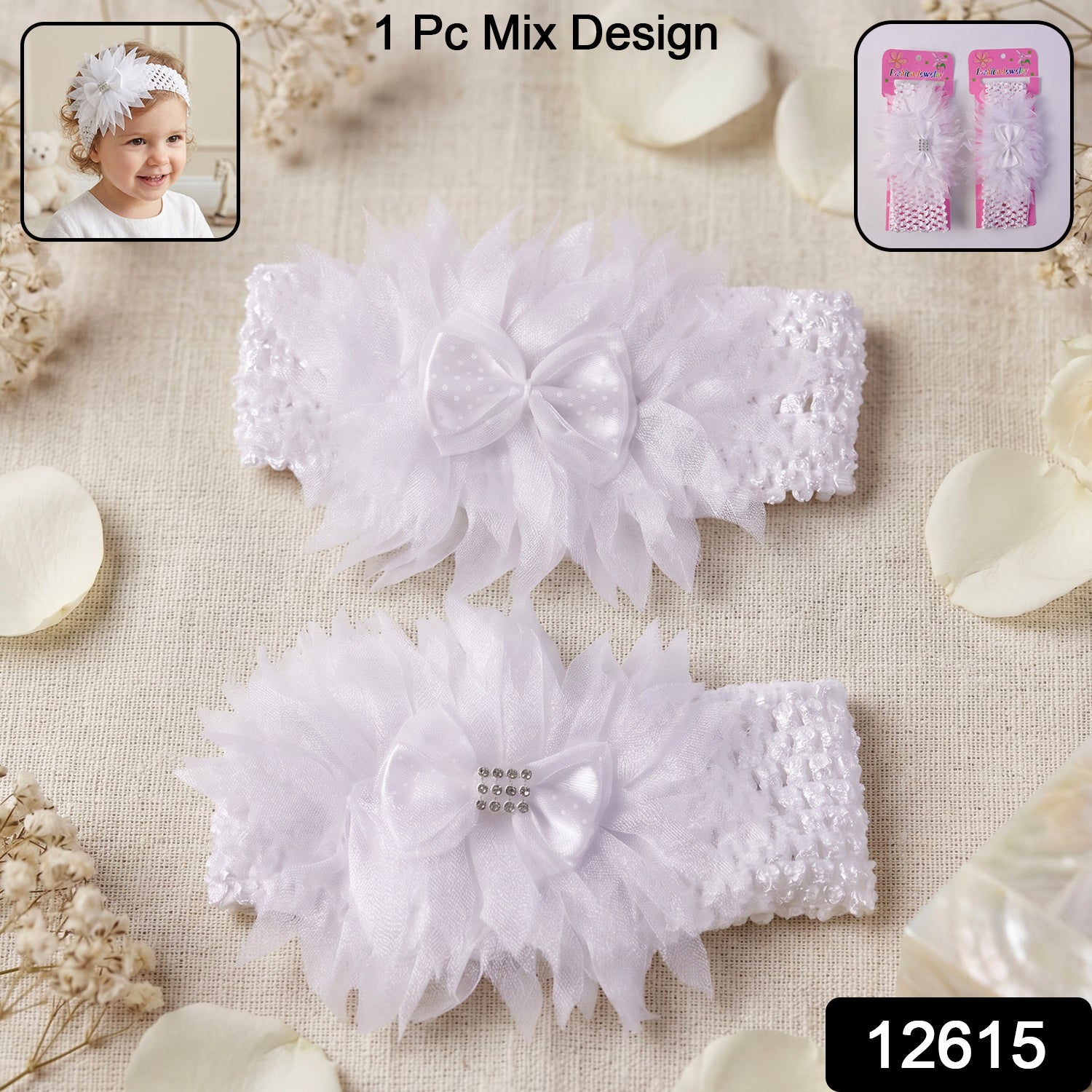 Elastic Soft Hair Headband – Comfortable & Stylish for Kids Secondary image