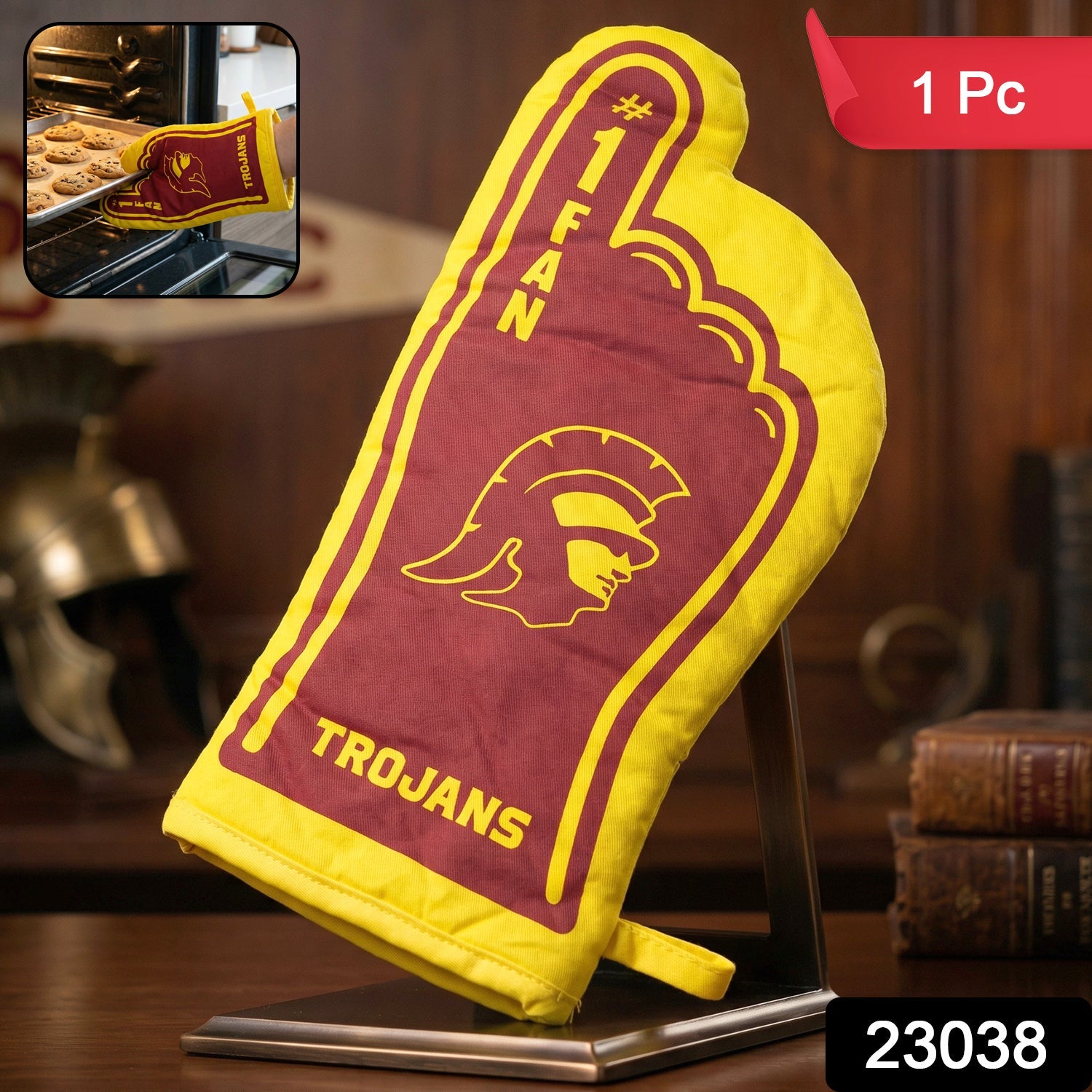 Heat Resistant Oven Mitt Gloves – Safe & Durable Kitchen Protection Secondary image