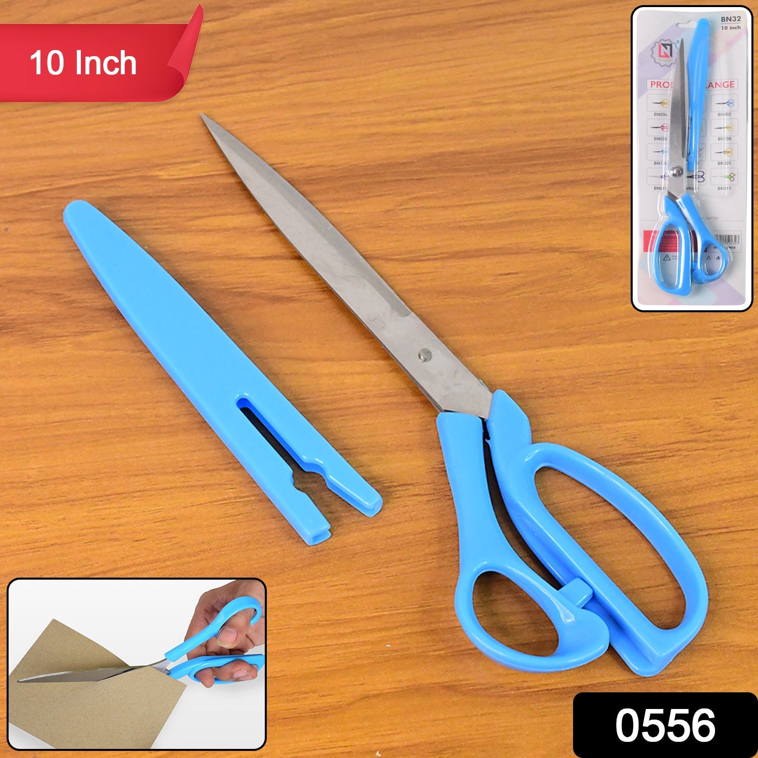 Fabric Scissors – 10-inch Carbo Titanium Steel for Crafts | Cisora Secondary image