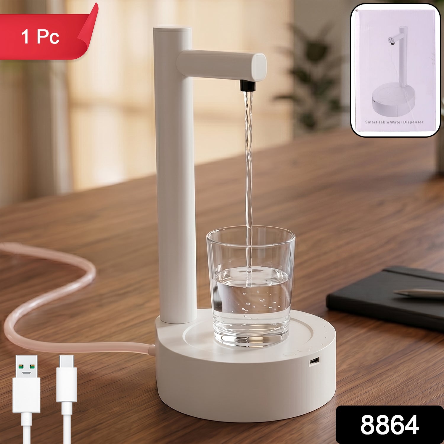 Automatic Water Dispenser – USB Rechargeable & Portable | ChillPour Secondary image