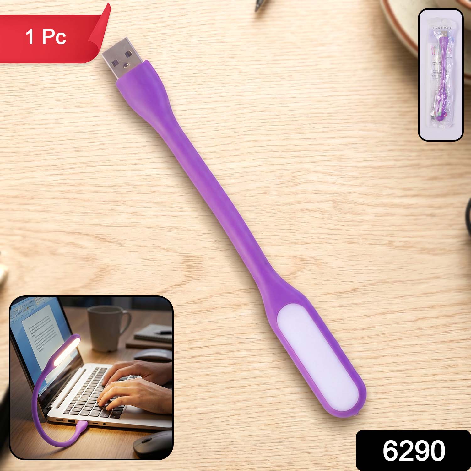 Flexible USB LED Light – Portable Laptop Study Lamp Secondary image