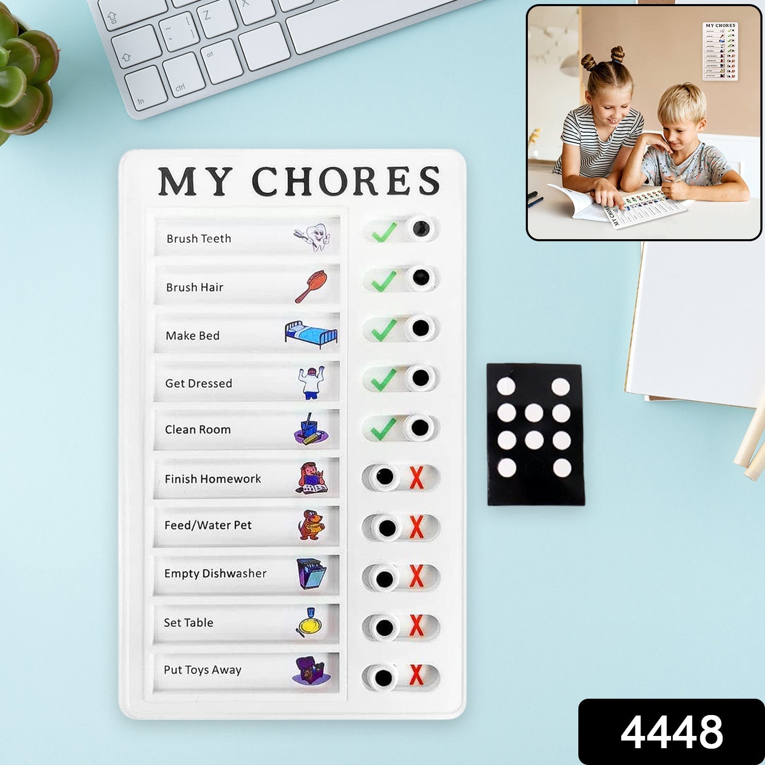 Chores Note Board – Daily Task Planner & Reminder | Foloria Secondary image