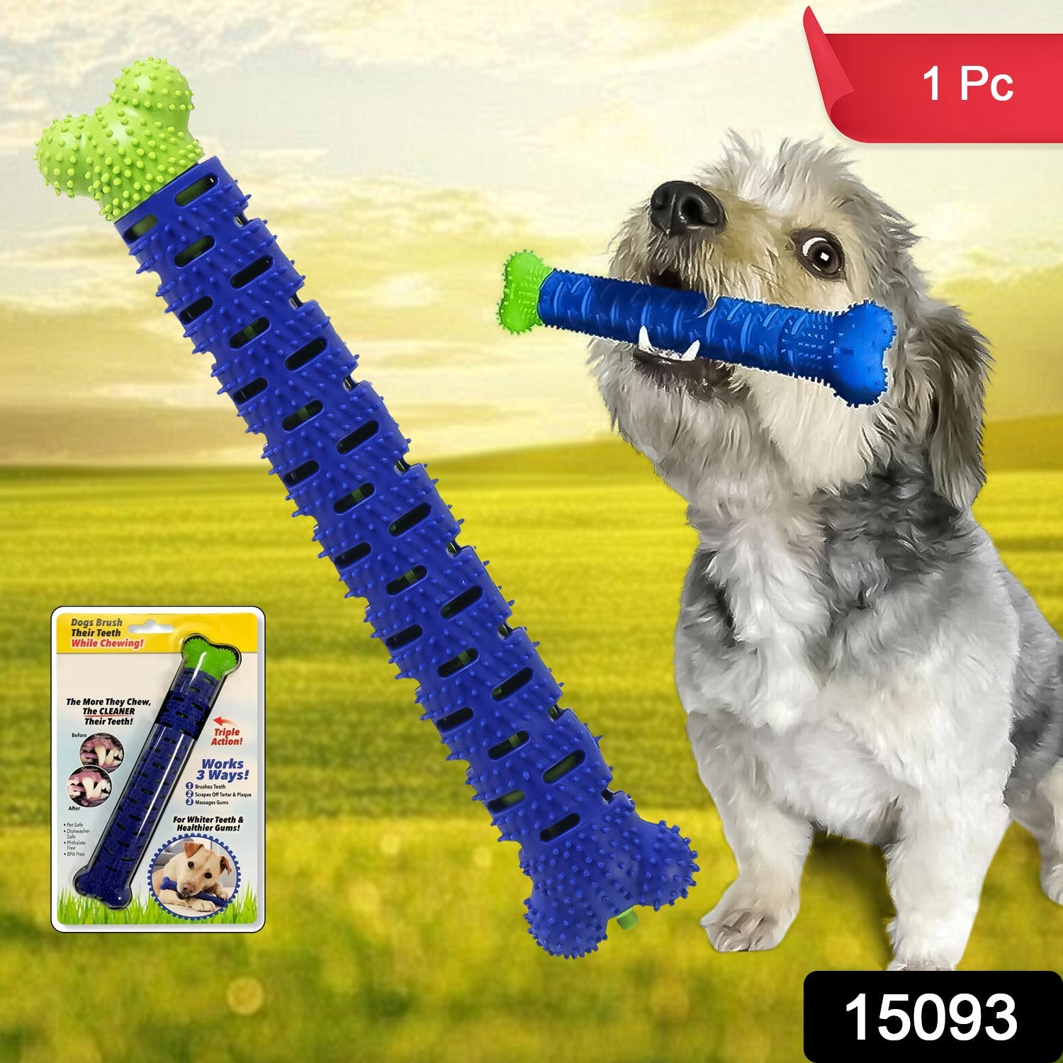 Dog Toothbrush – Dental Chew Stick for Clean Teeth | Boardoria Secondary image