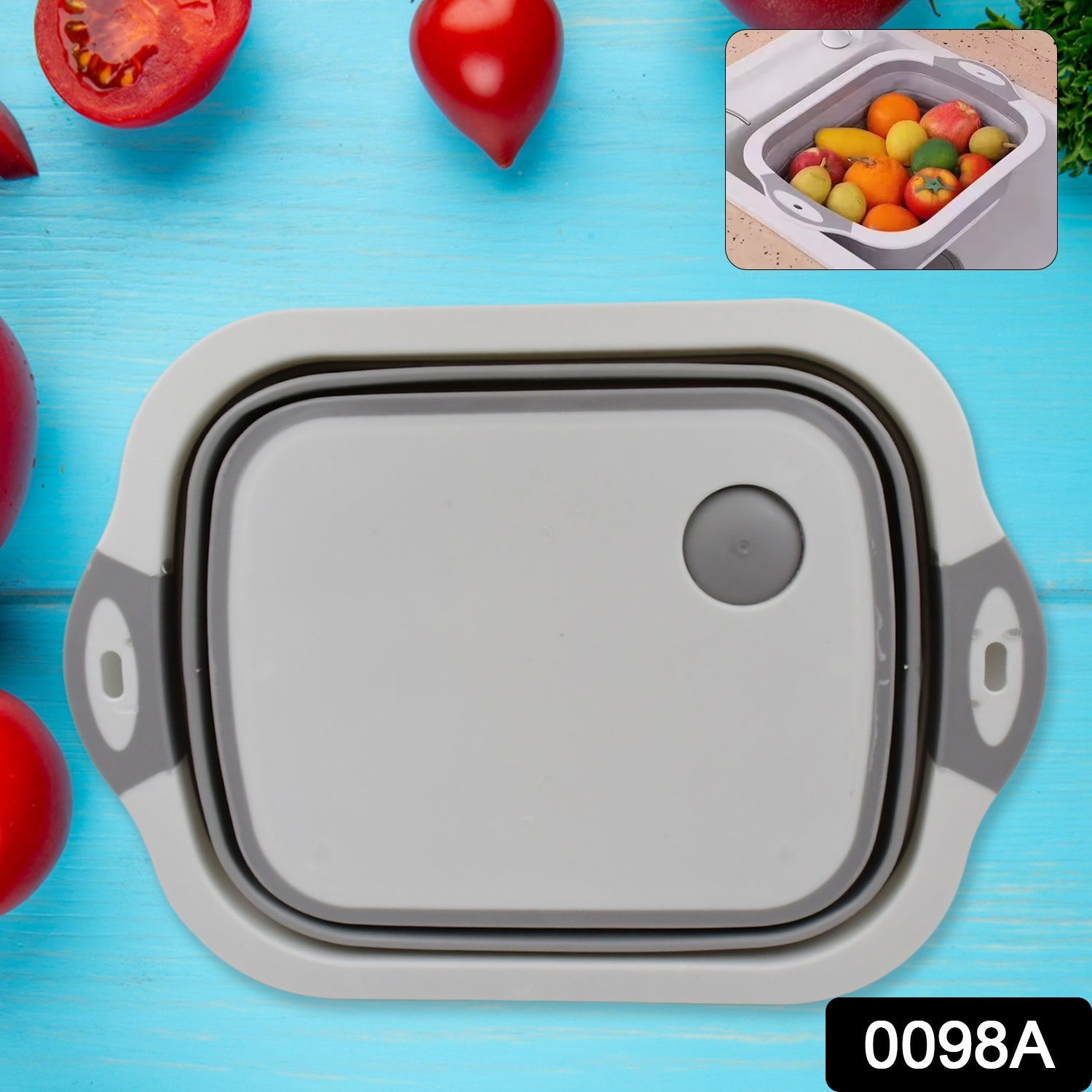 Collapsible Cutting Board – Multi-functional Kitchen Tool | Cisora Secondary image