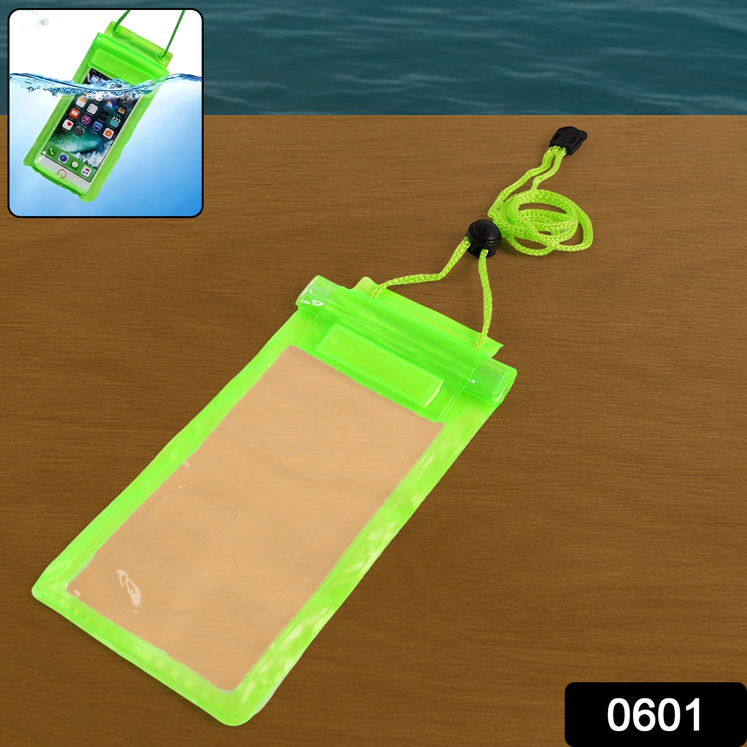 Waterproof Mobile Pouch Universal Phone Cover 6.2 inch Secondary image