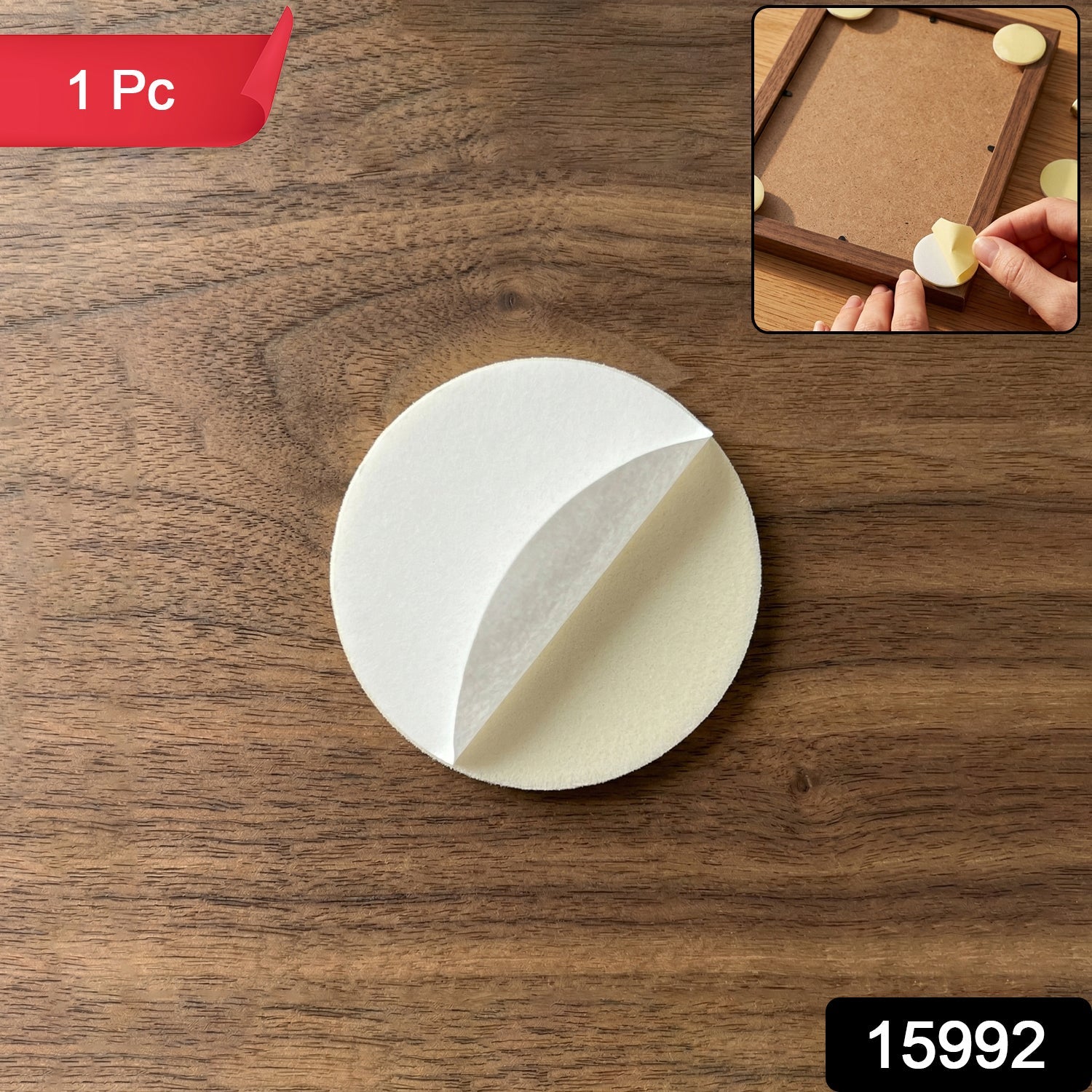 Round Self-Adhesive Furniture Protection Pad – Scratch & Noise Reducer Secondary image