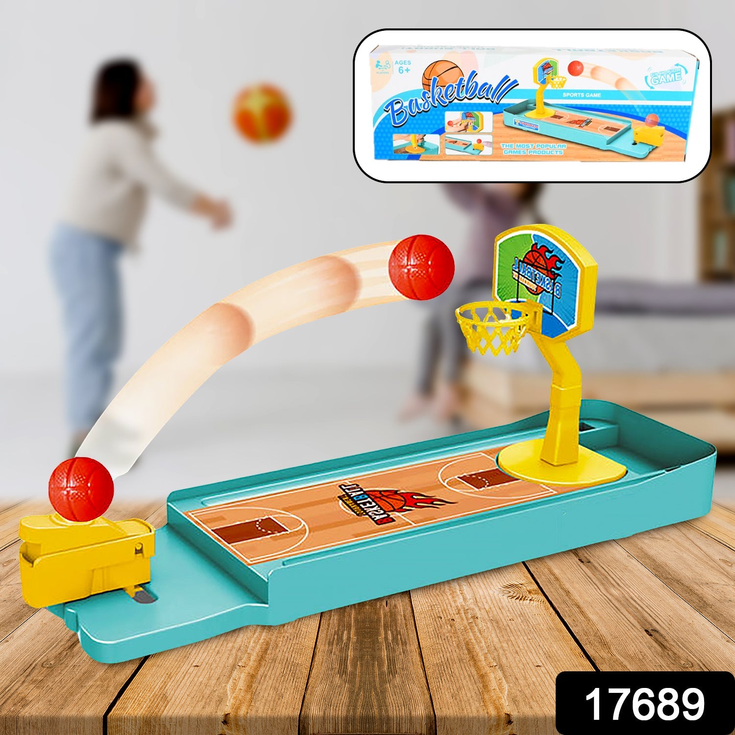 Finger Basketball Game – Mini Desktop Fun for All Ages | Boardoria Secondary image