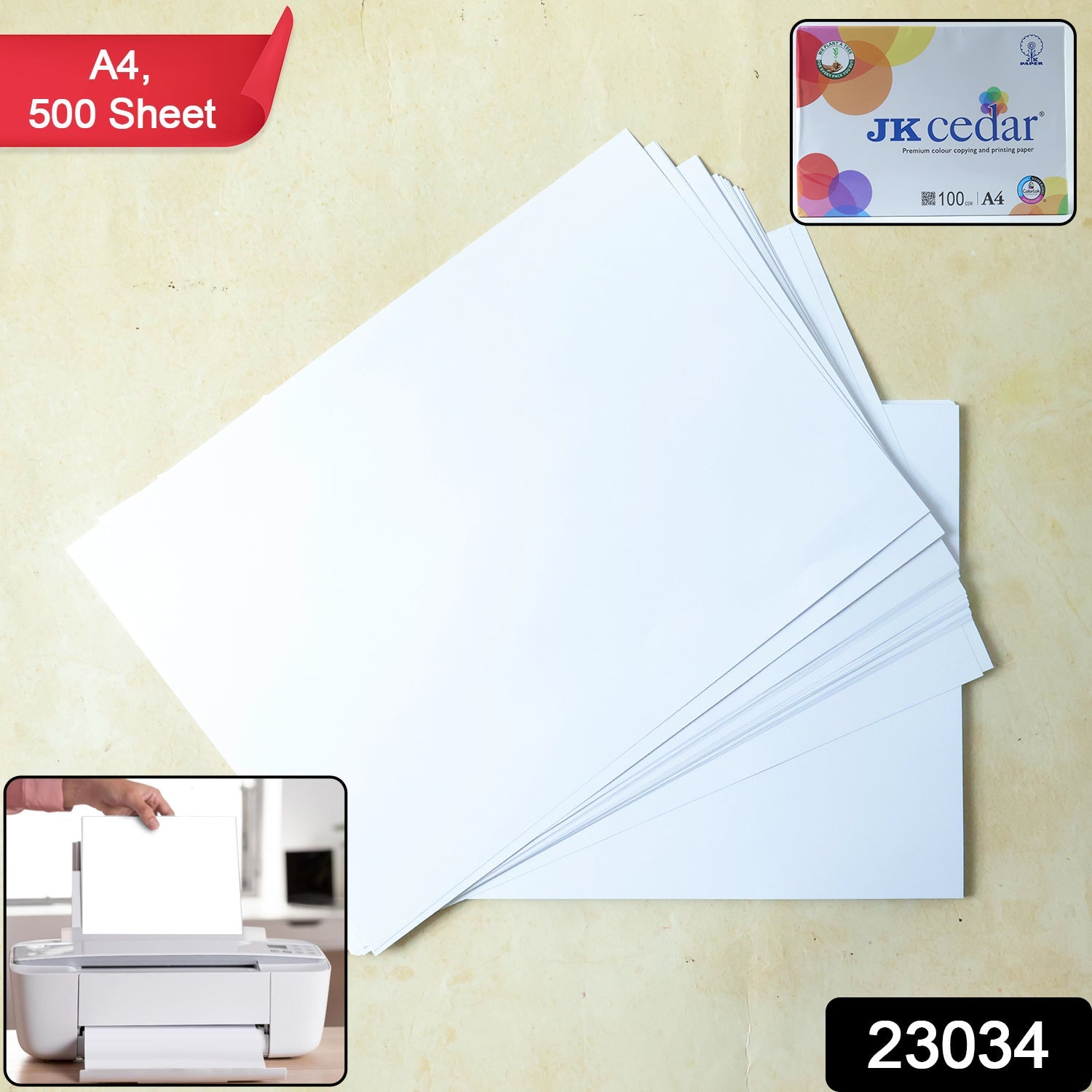 A4 Multipurpose Printing Paper – Seamless, Crisp Prints for All Needs Secondary image
