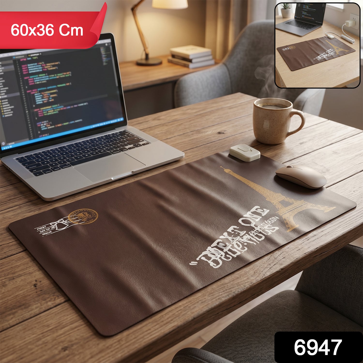 Heated Mouse Pad – Ergonomic Comfort & Warmth | Desk Crew Secondary image